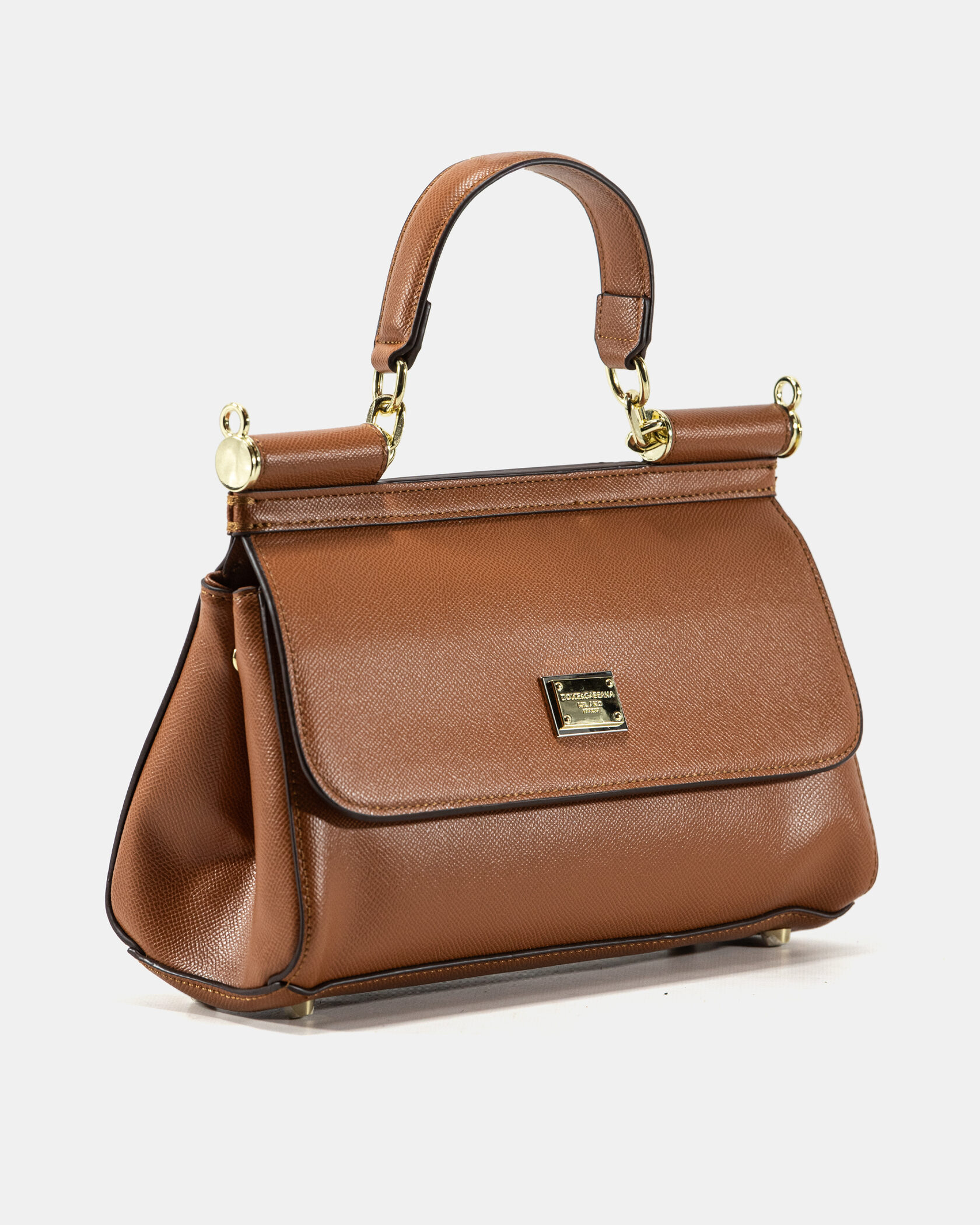 Dolce &amp; Gabbana Sicily Brown Bag - 5