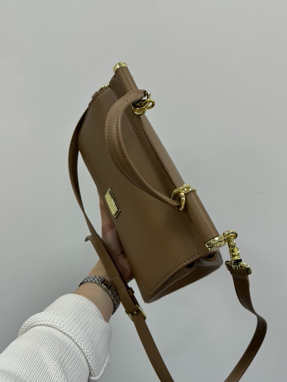 Dolce&amp;Gabbana Sicily Medium Elongated Beige - 17