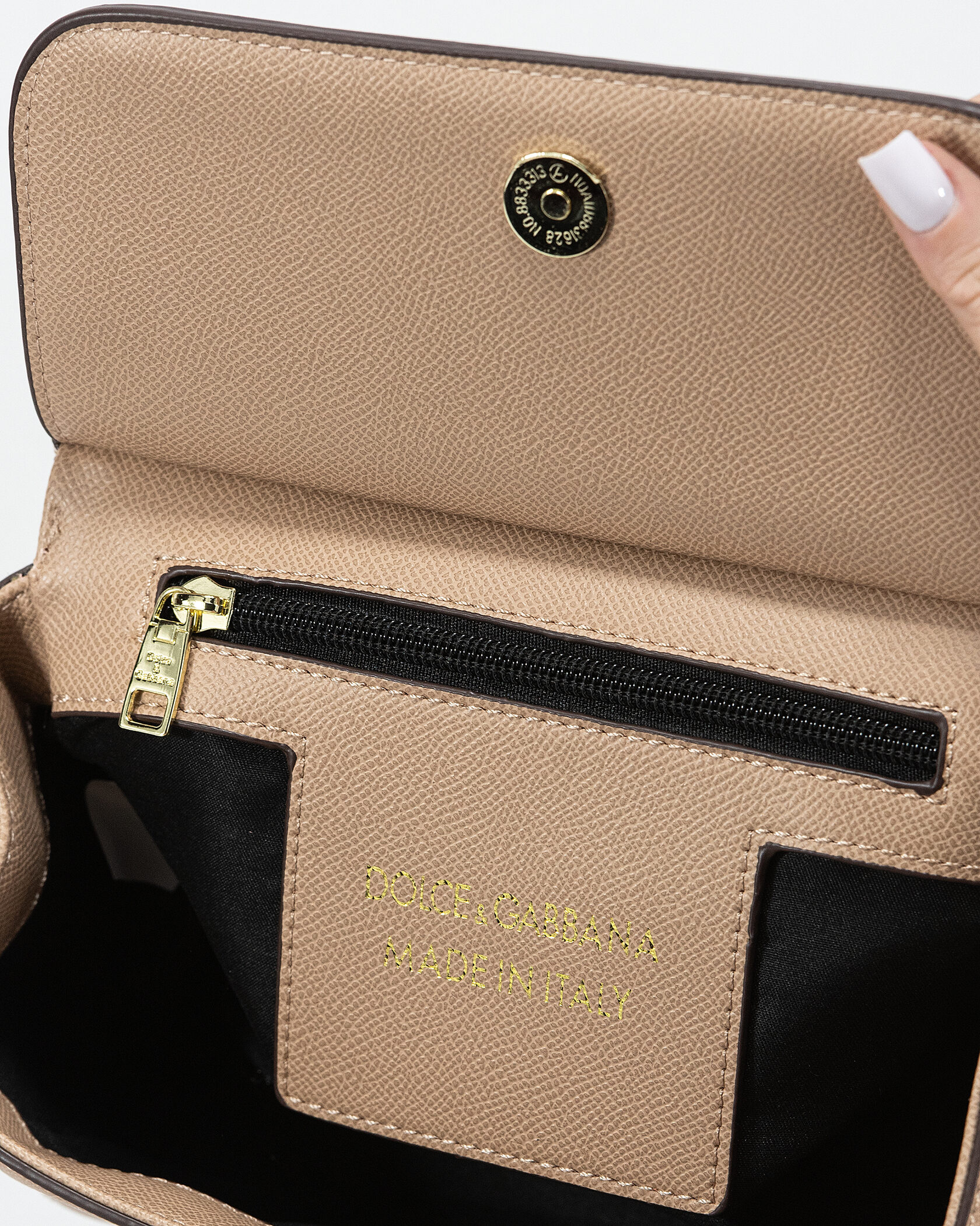 Dolce &amp; Gabbana Sicily Mini Beige Bag - 16