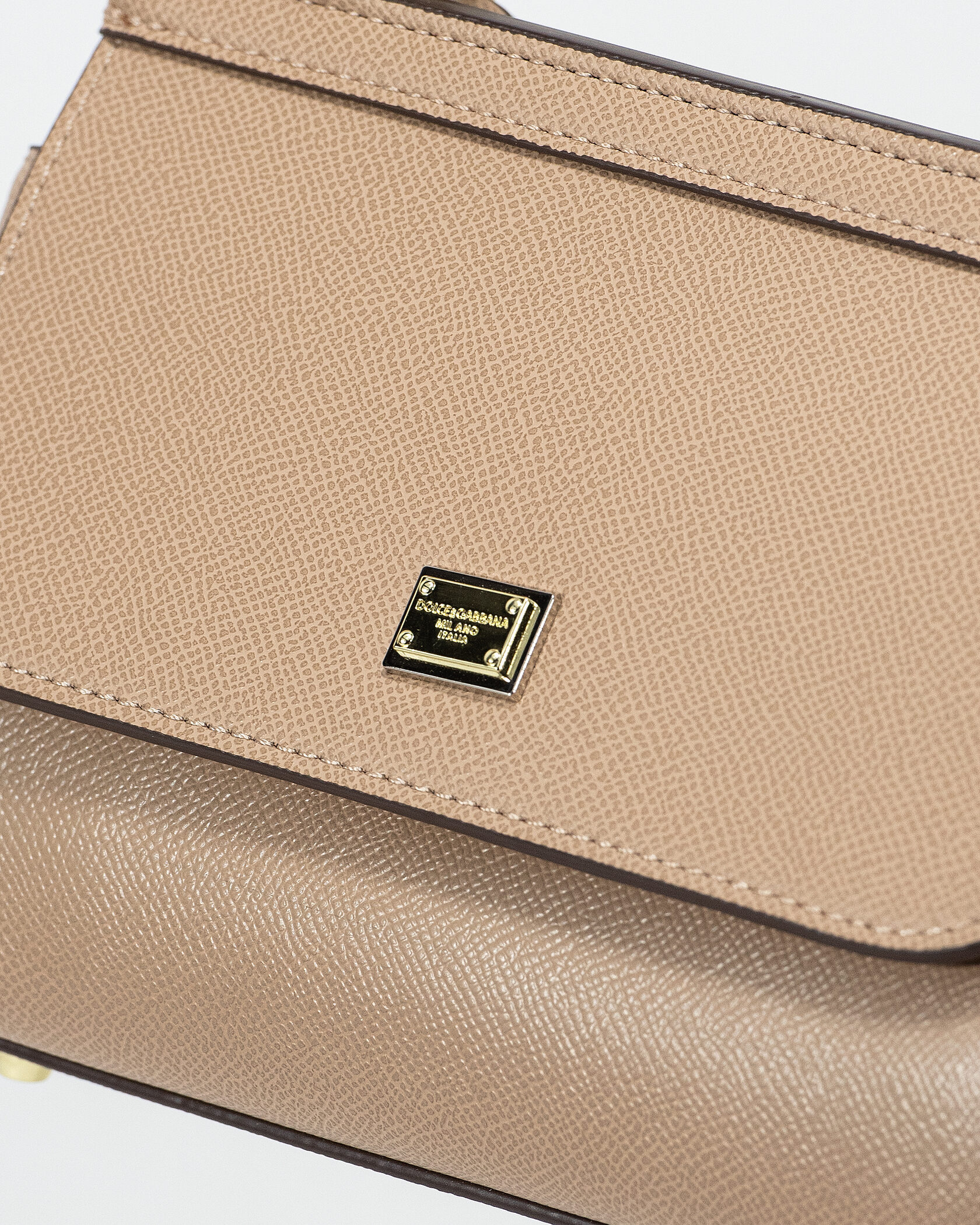 Dolce &amp; Gabbana Sicily Mini Beige Bag - 7