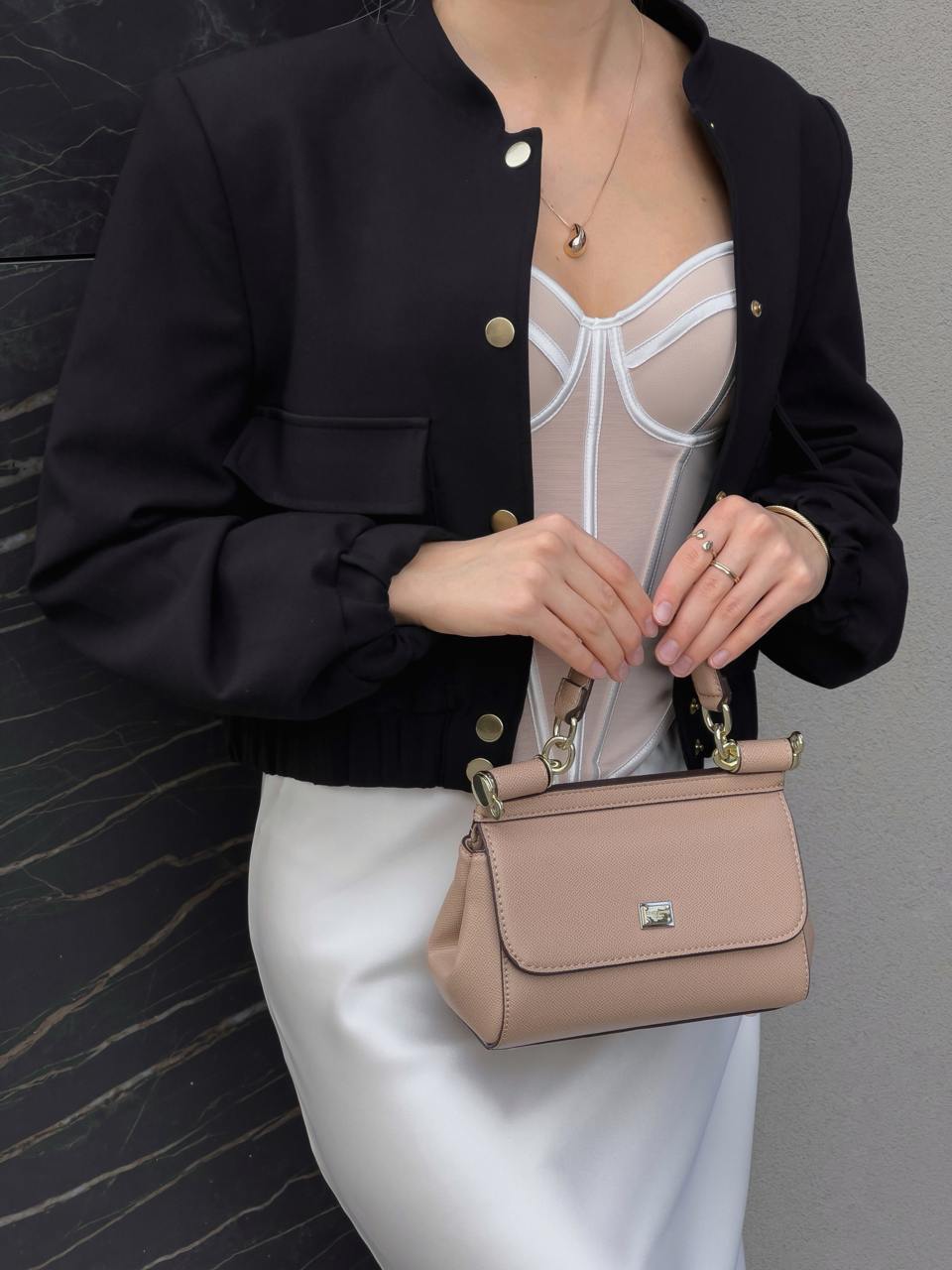 Dolce &amp; Gabbana Sicily Small Leather Shoulder Bag - 4