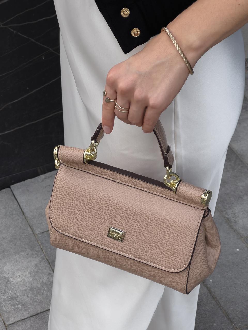 Dolce &amp; Gabbana Sicily Small Leather Shoulder Bag - 9