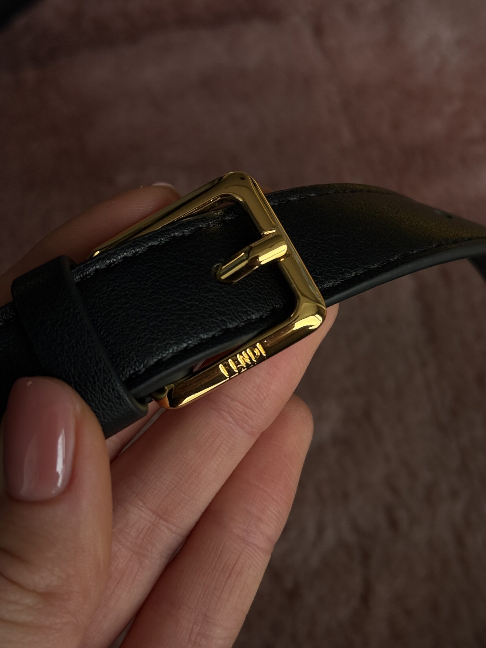 Fendi Black Leather Large Iconic Essentially Peekaboo Top Handle Bag - 4