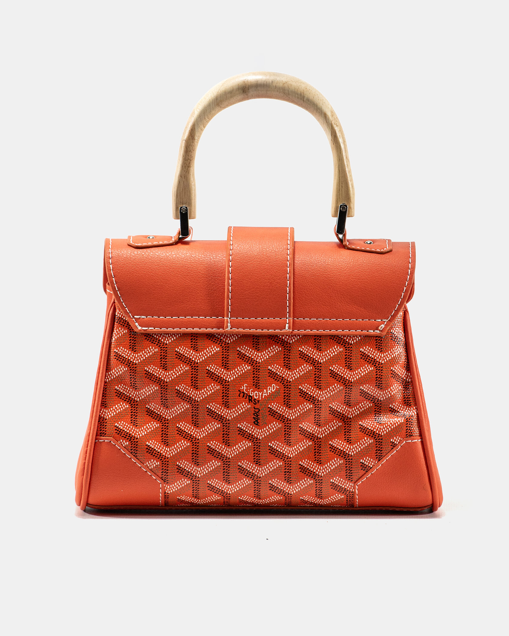 Goyard Sainte Marie Small Top Handle Bag in Orange - 6