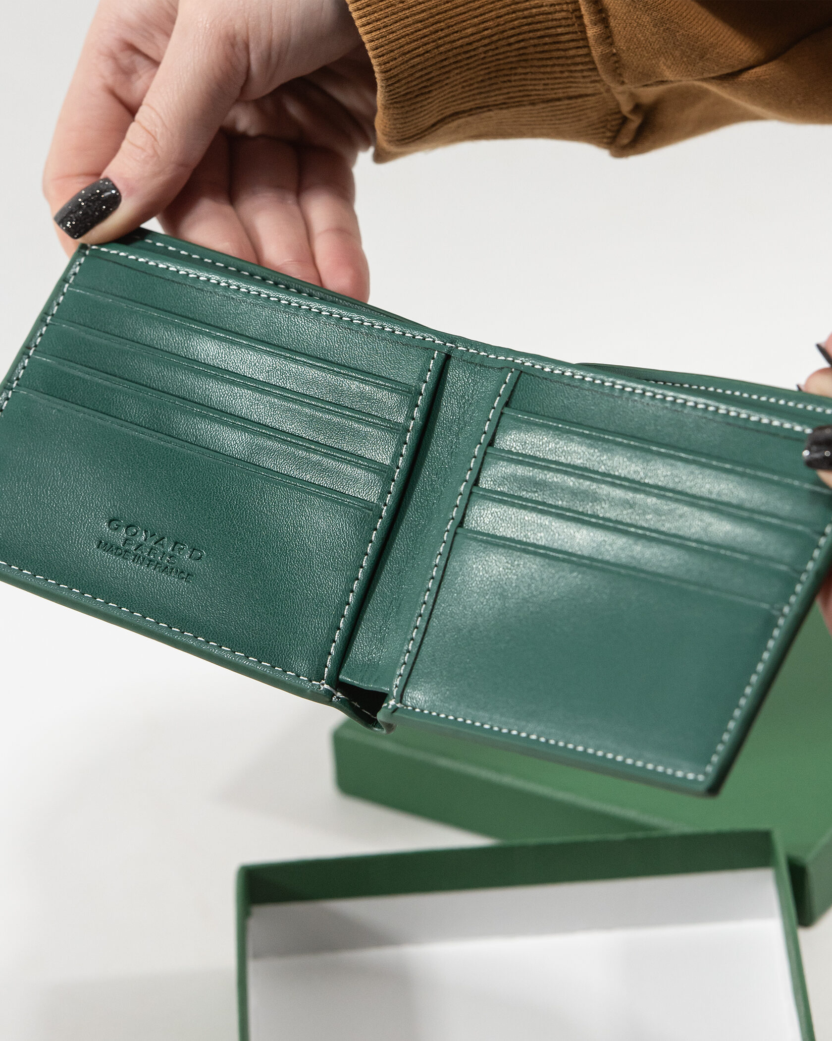 Goyard Victoire Wallet Green - 4
