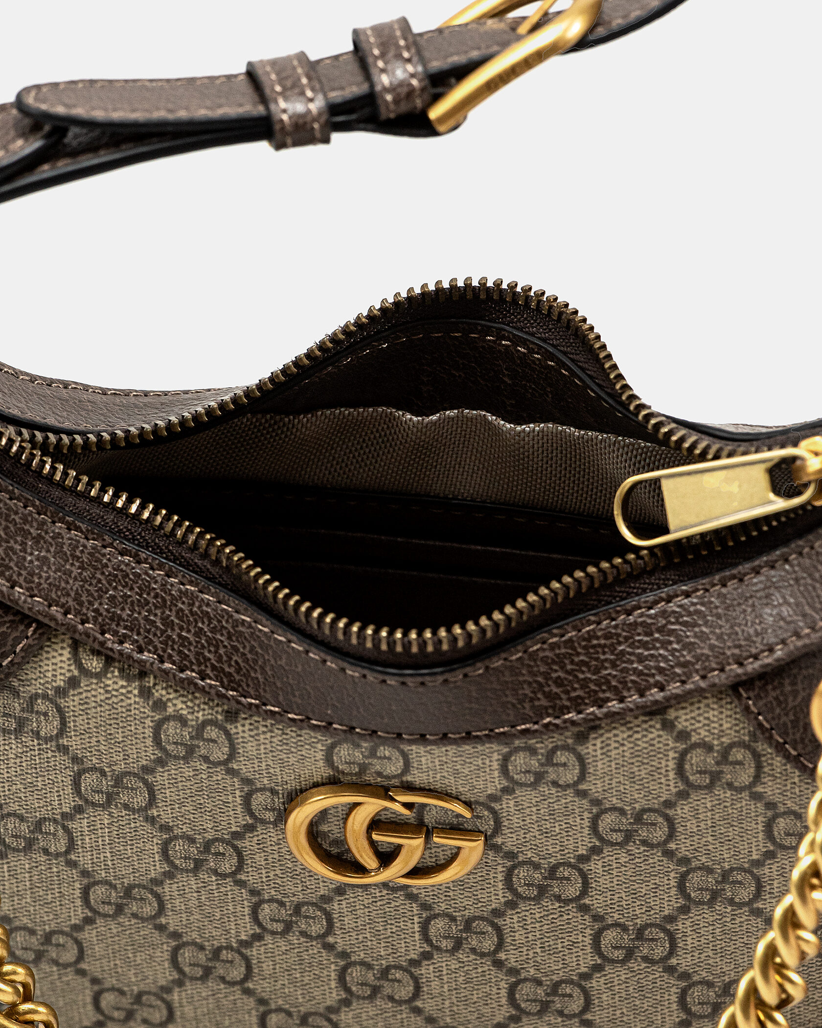 Gucci Aphrodite Small Shoulder Bag Brown - 14