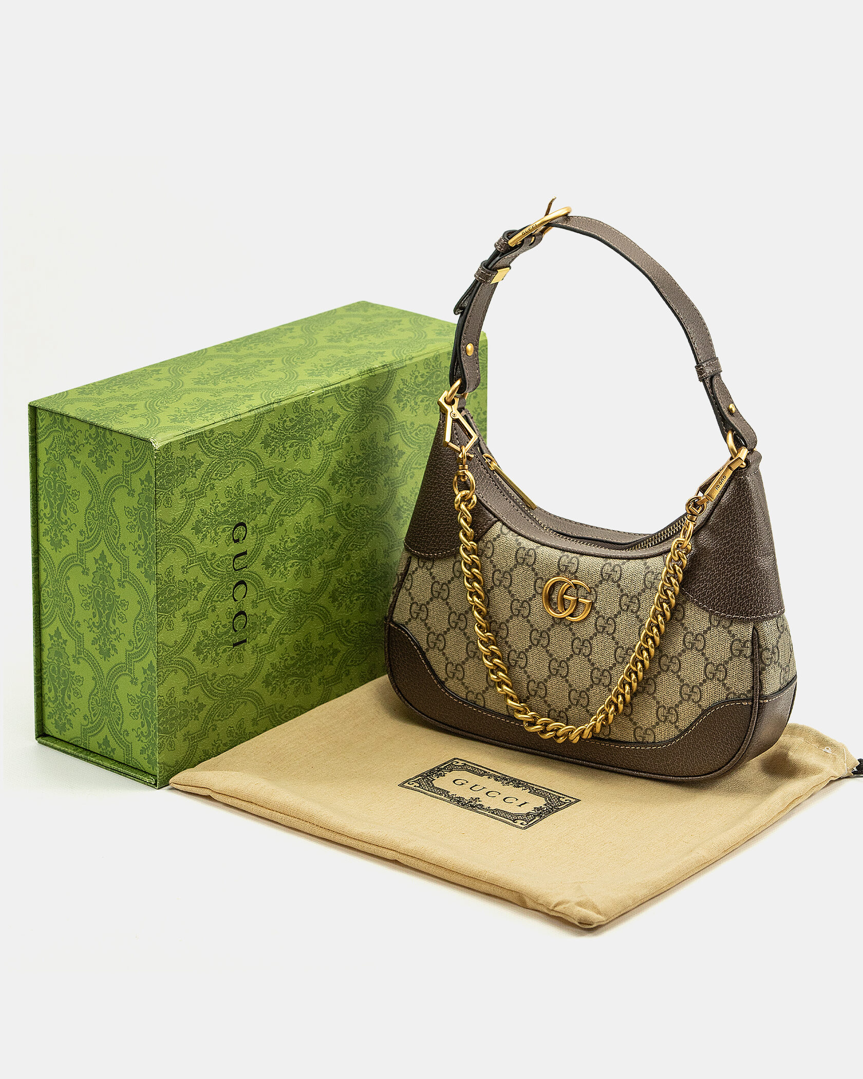 Gucci Aphrodite Small Shoulder Bag Brown - 2