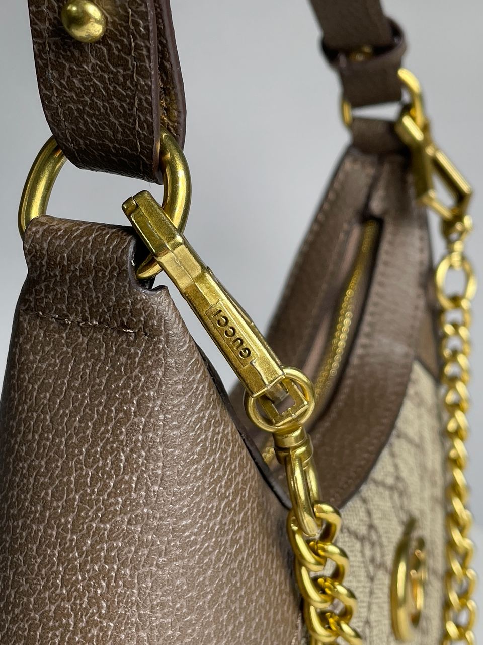 Gucci Aphrodite Small Shoulder Bag Grey - 15