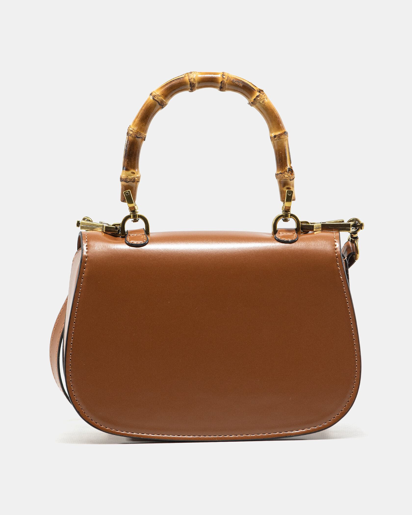 Gucci Bamboo Small Top Handle Bag in Brown Leather - 8
