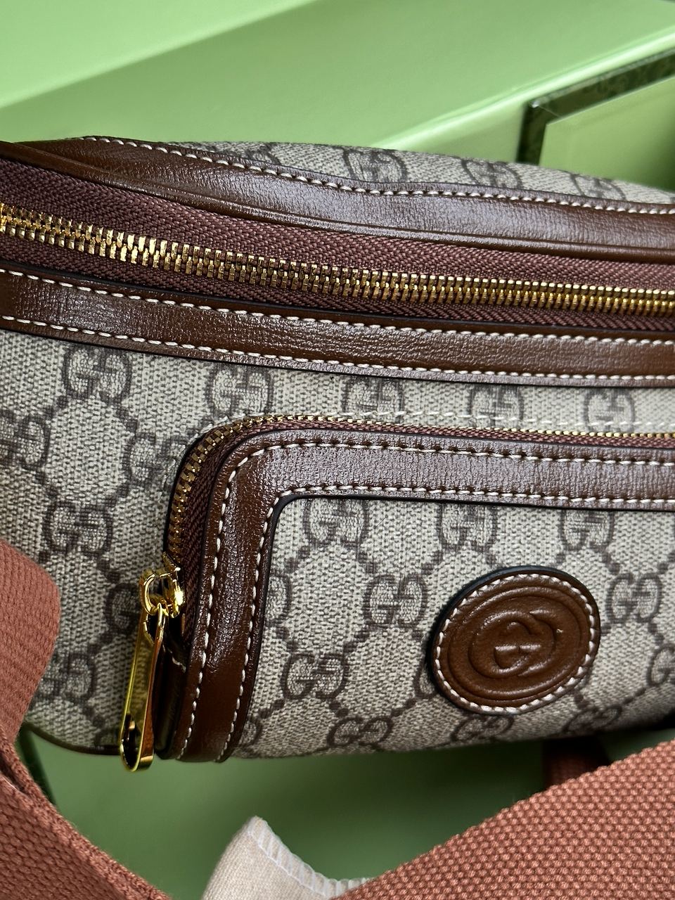 Gucci Belt Bag With Interlocking G - 18