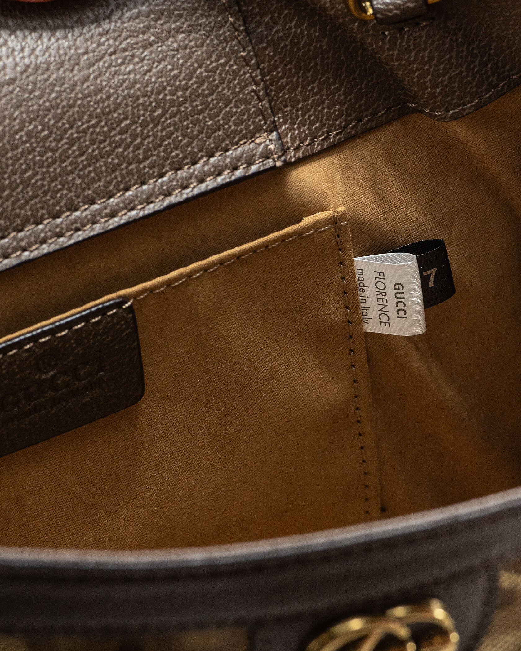 Gucci Diana Jumbo GG Medium Tote Bag Beige Gold - 13