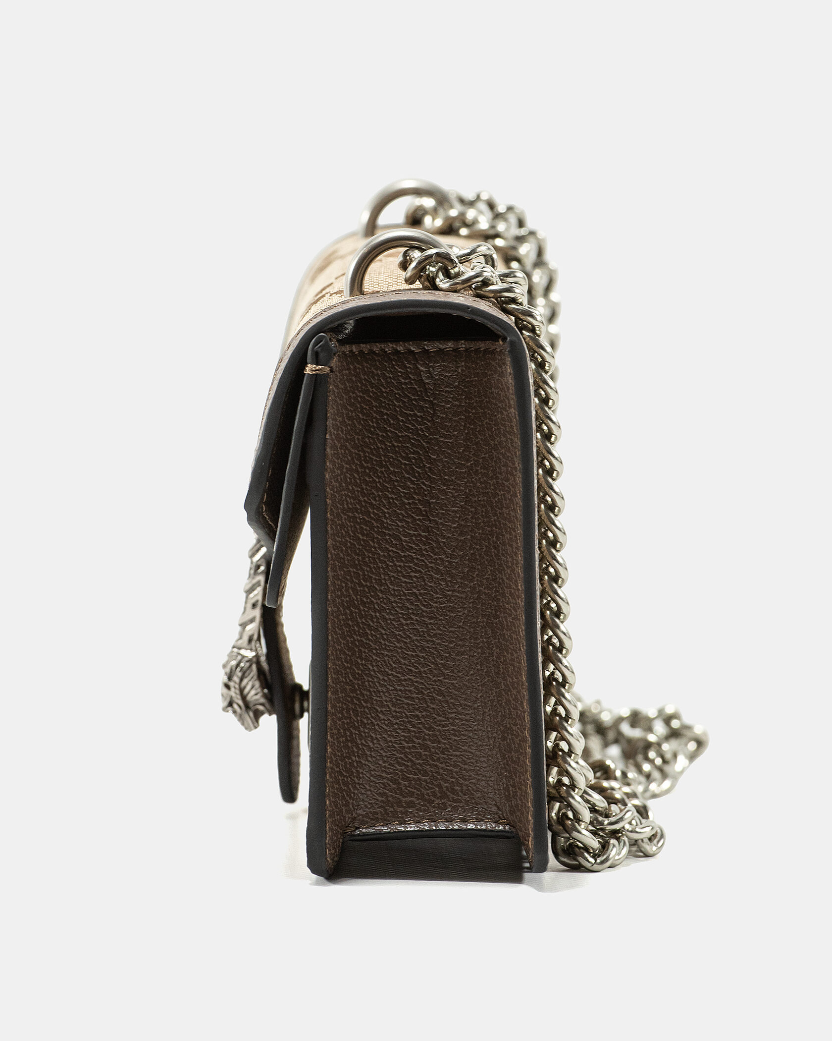 Gucci Dionysus Small Shoulder Bag in GG Supreme Canvas Beige/Brown - 8