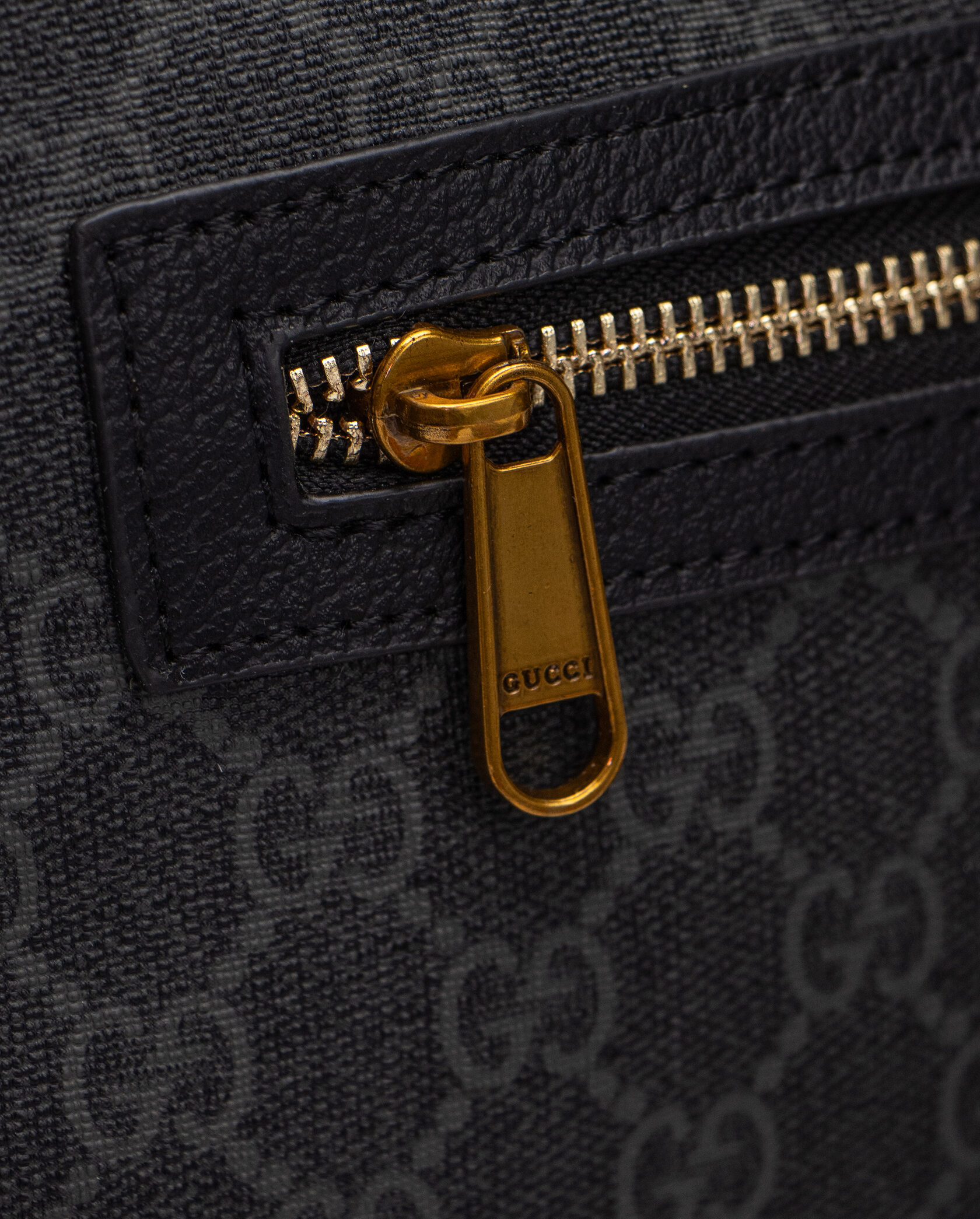 Gucci GG Belt Bag With Zip Pocket Grey - 10