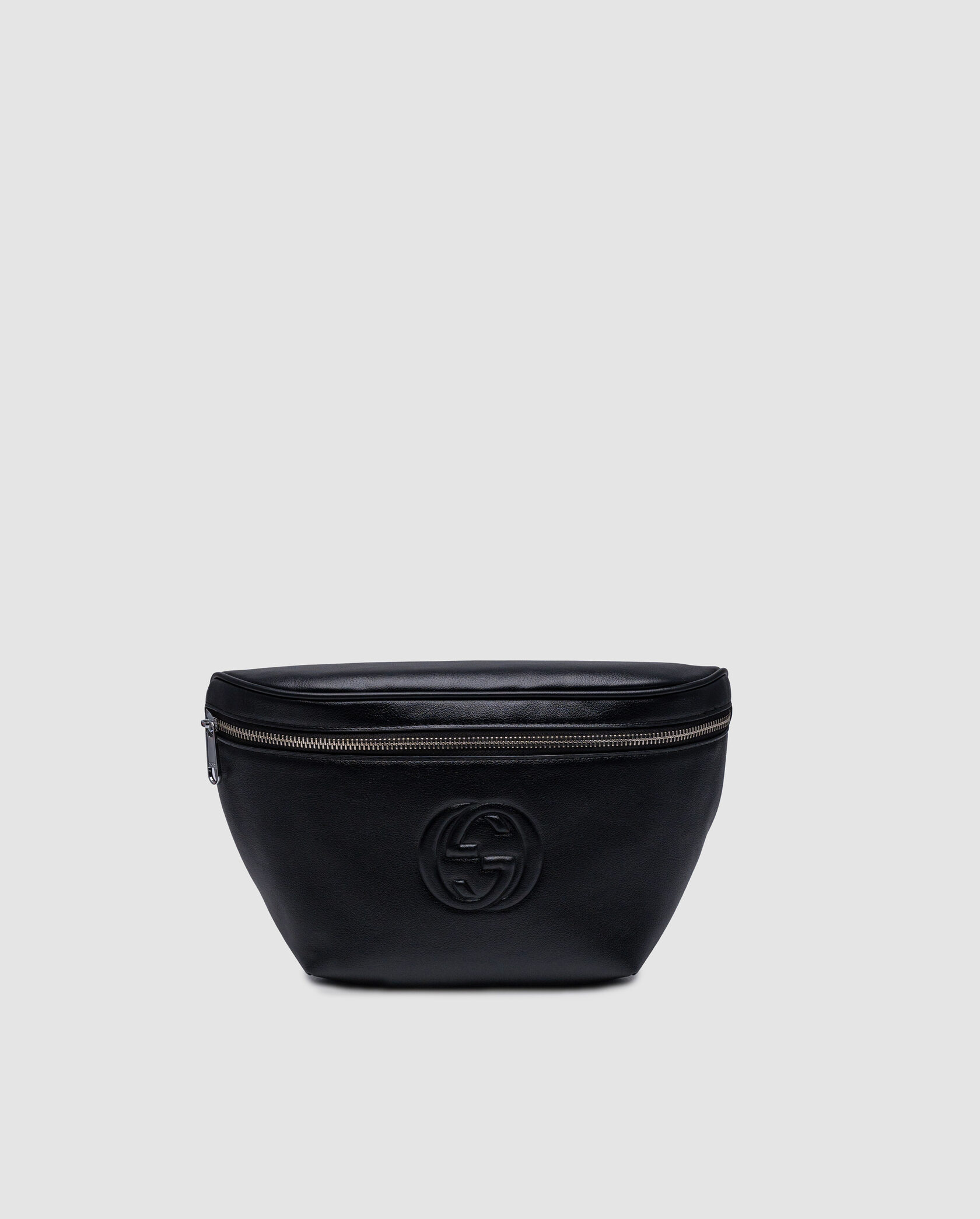 Gucci GG Leather Belt Bag Black - 3