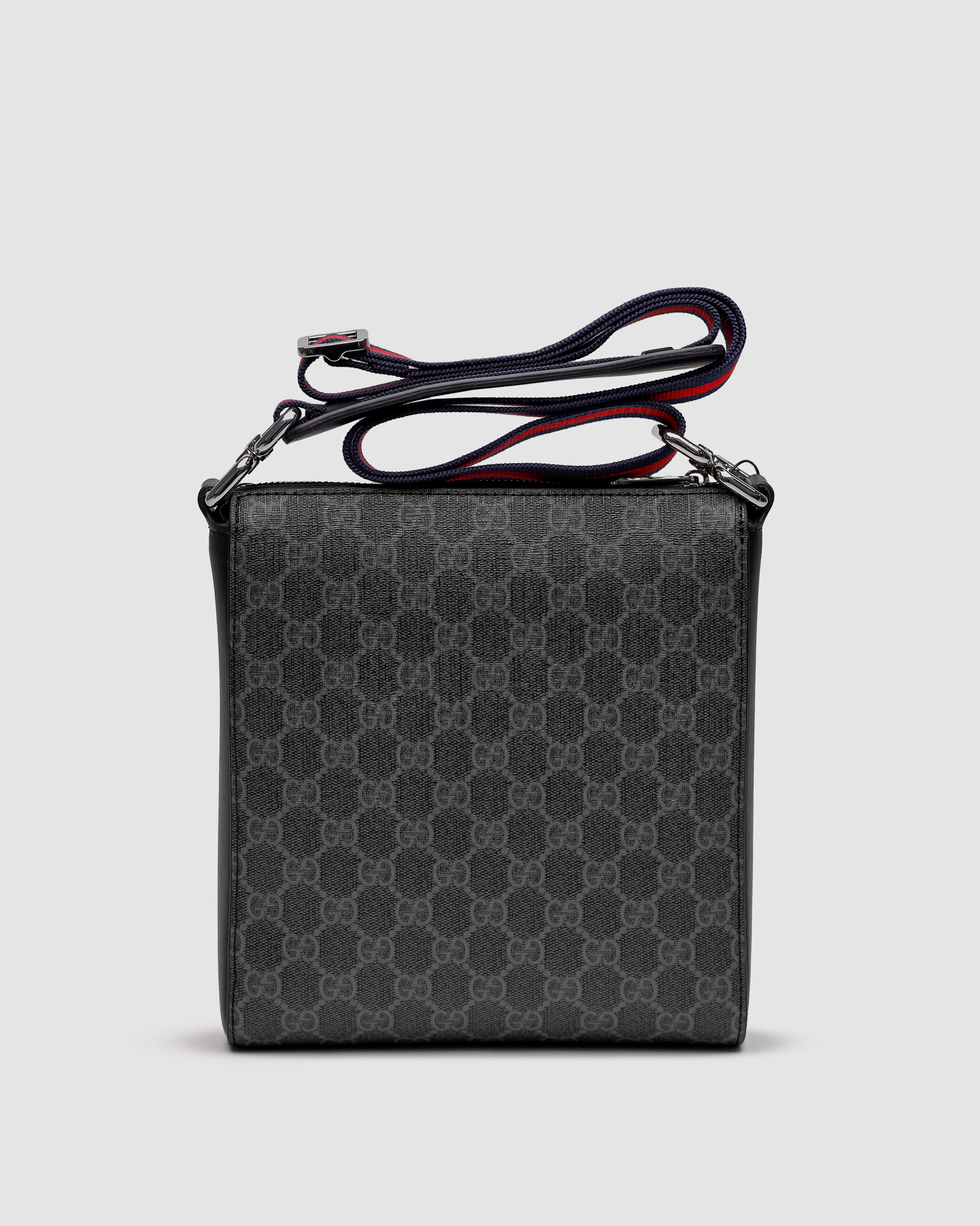 Gucci GG Supreme Shoulder Bag Grey - 4