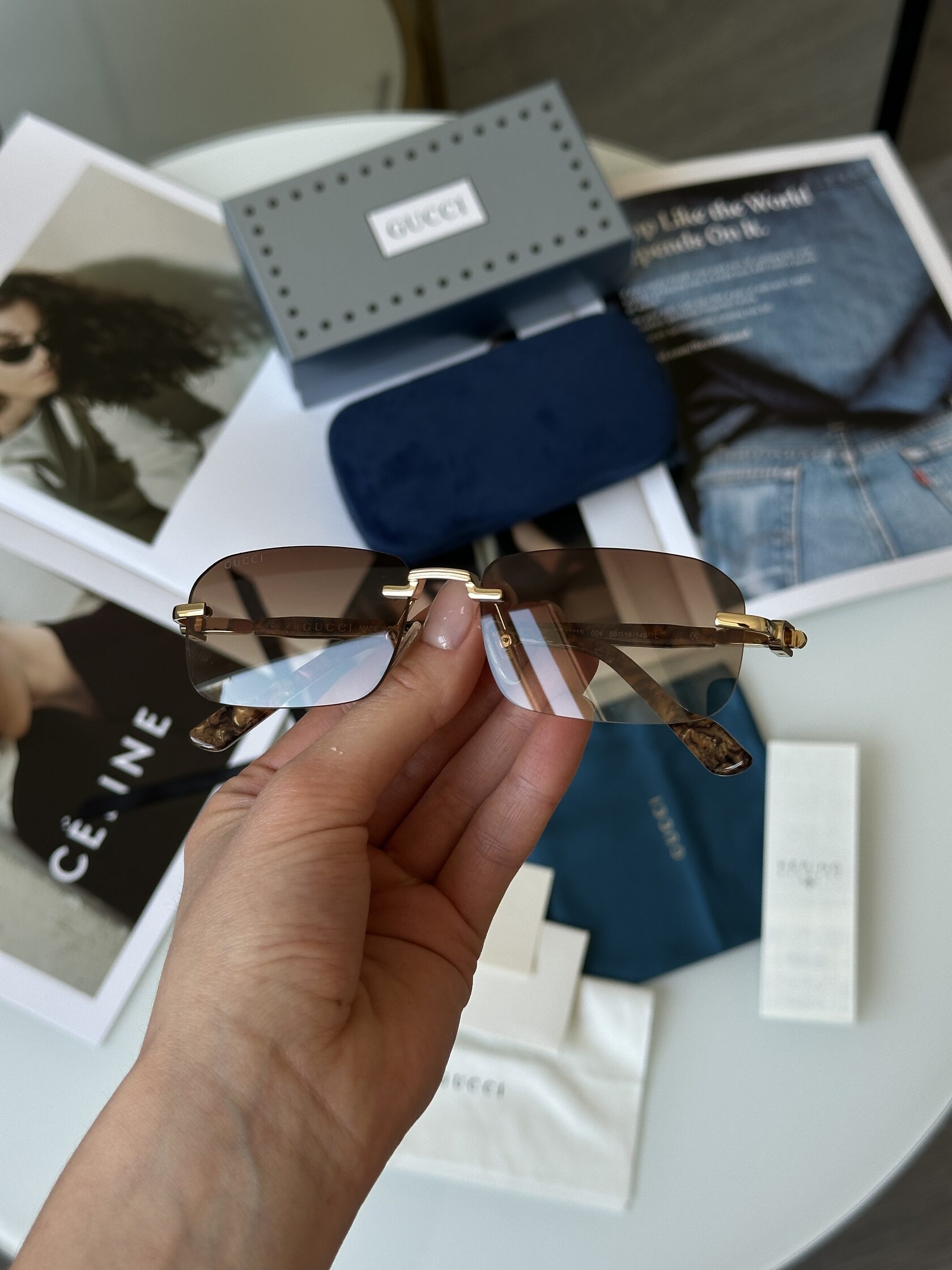 Gucci GG1221S 004 Brown/Leo - 5