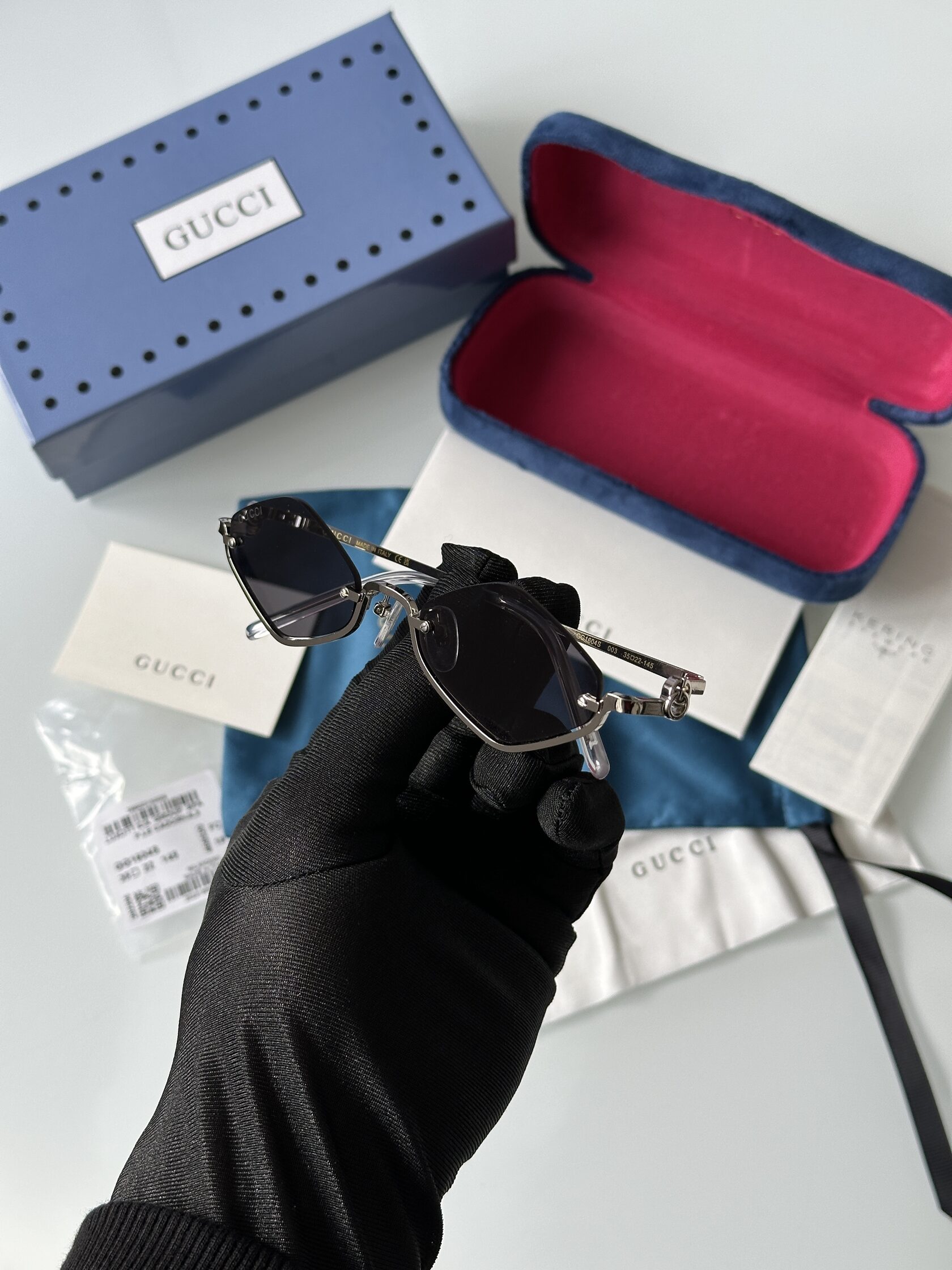 Gucci GG1604S 003 Black/Silver - 14