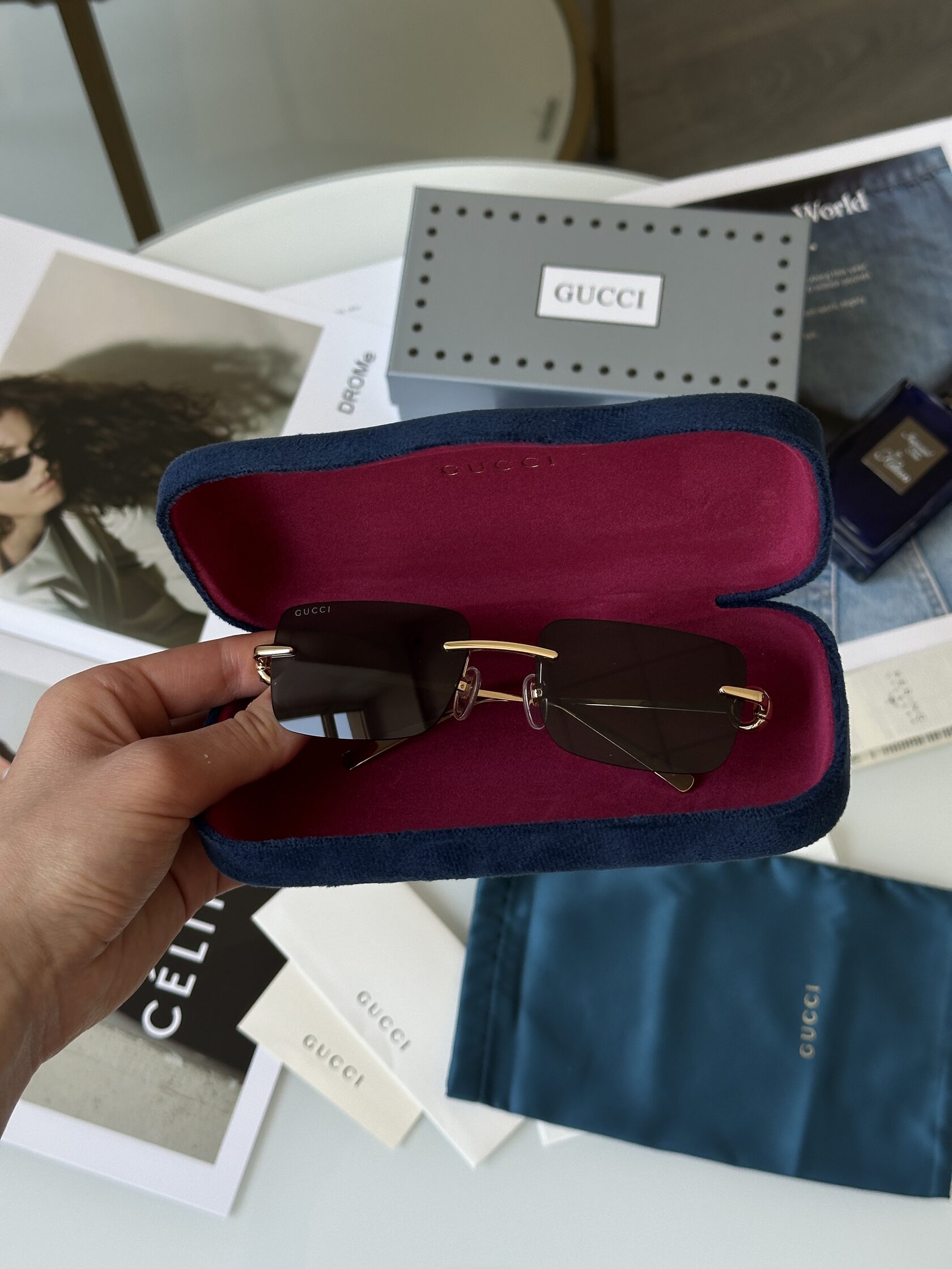 Gucci GG1703S 002 Black/Gold - 2