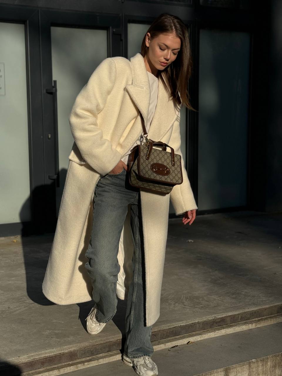 Gucci Horsebit 1955 GG Mini Top Handle Bag in Brown - 4