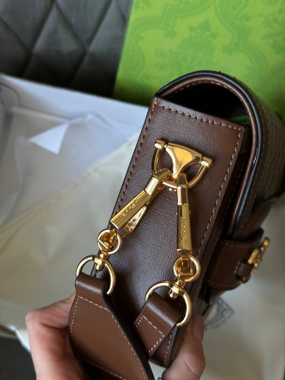 Gucci Horsebit 1955 Mini Bag - 8