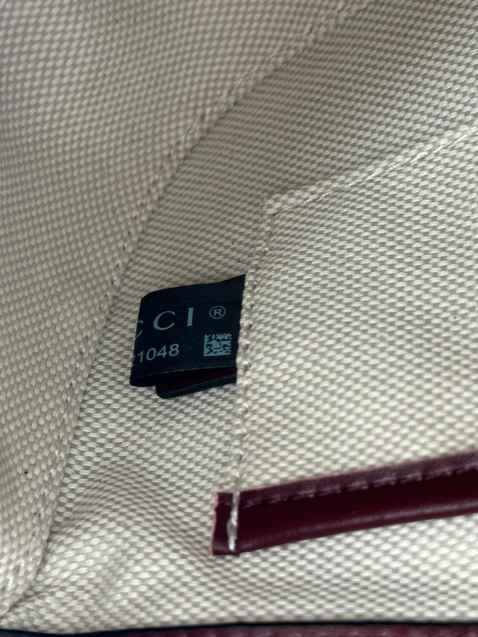 Gucci Horsebit 1955 Mini Bag Burgundy Soft - 14