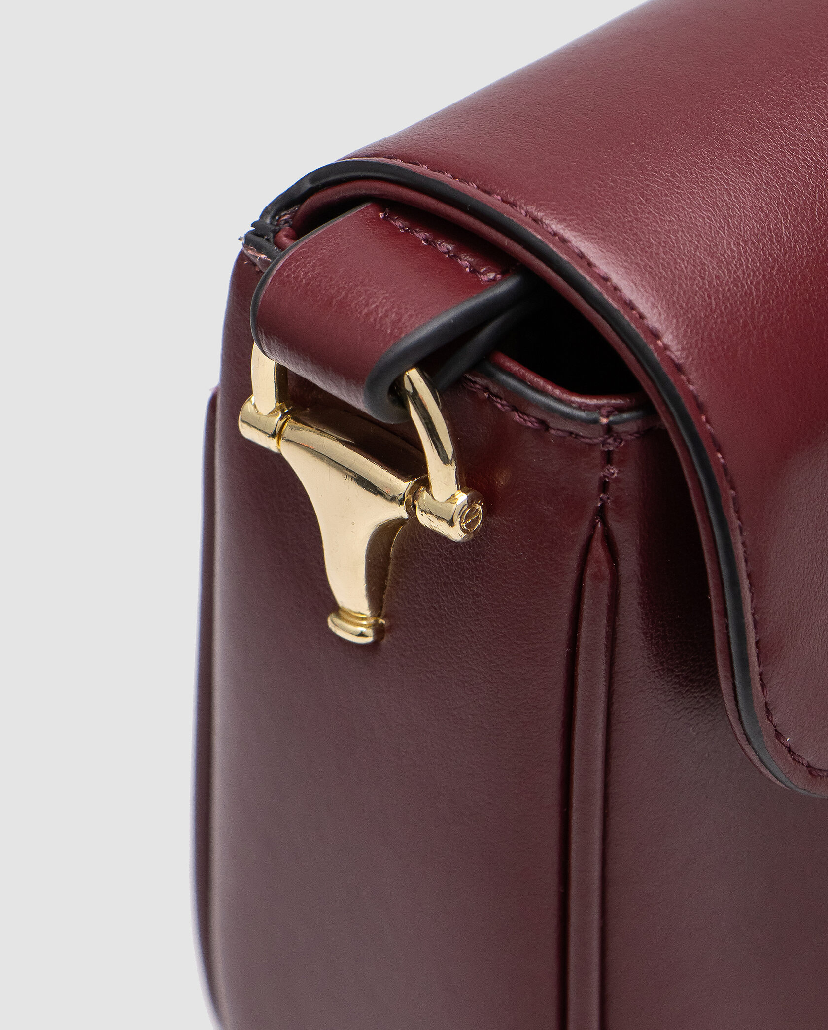 Gucci Horsebit 1955 Mini Bag Burgundy Soft - 8