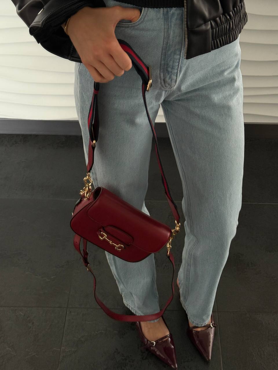 Gucci Horsebit 1955 Mini Bag Red Soft - 5