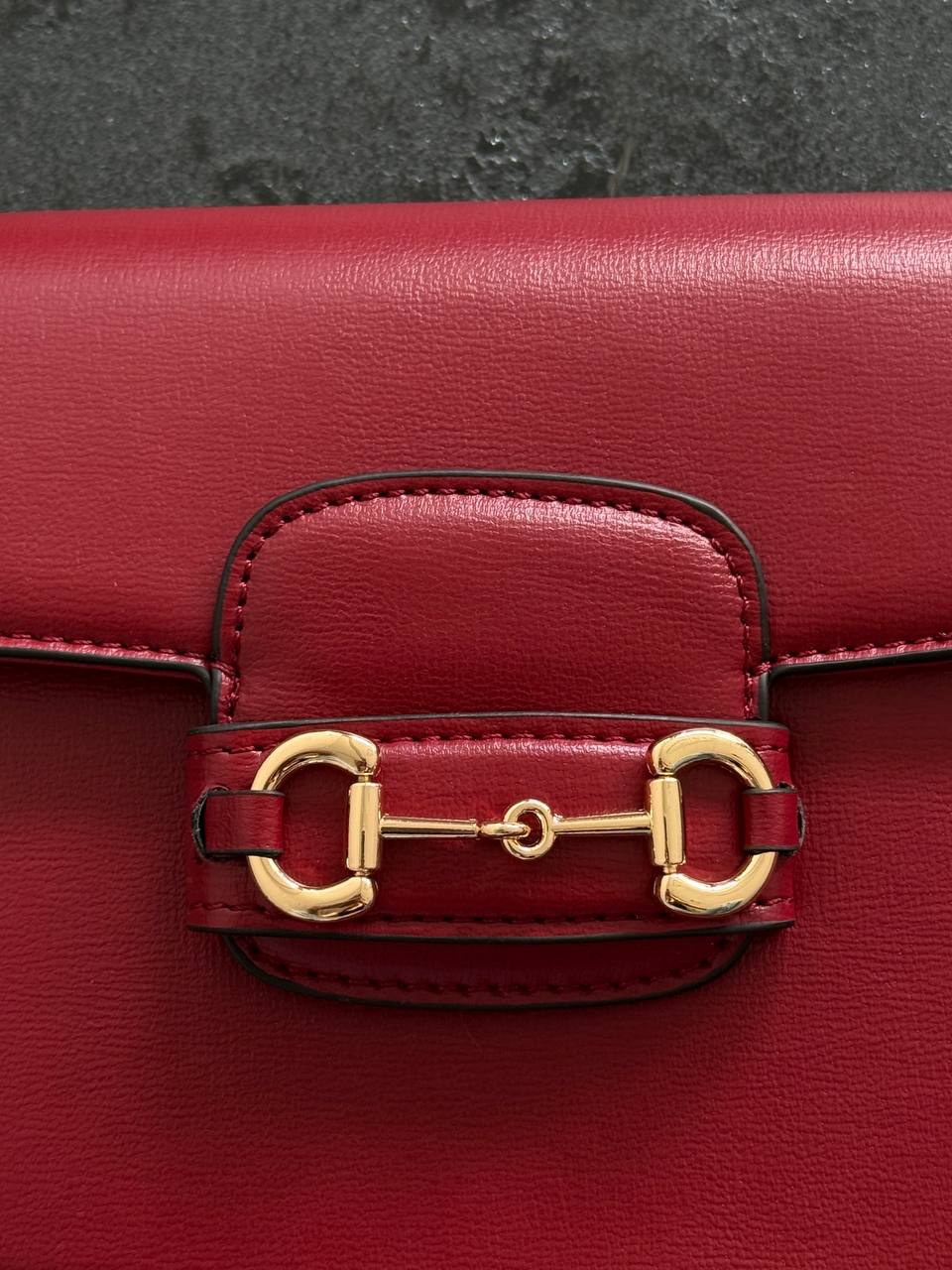 Gucci Horsebit 1955 Mini Bag Red Soft - 6