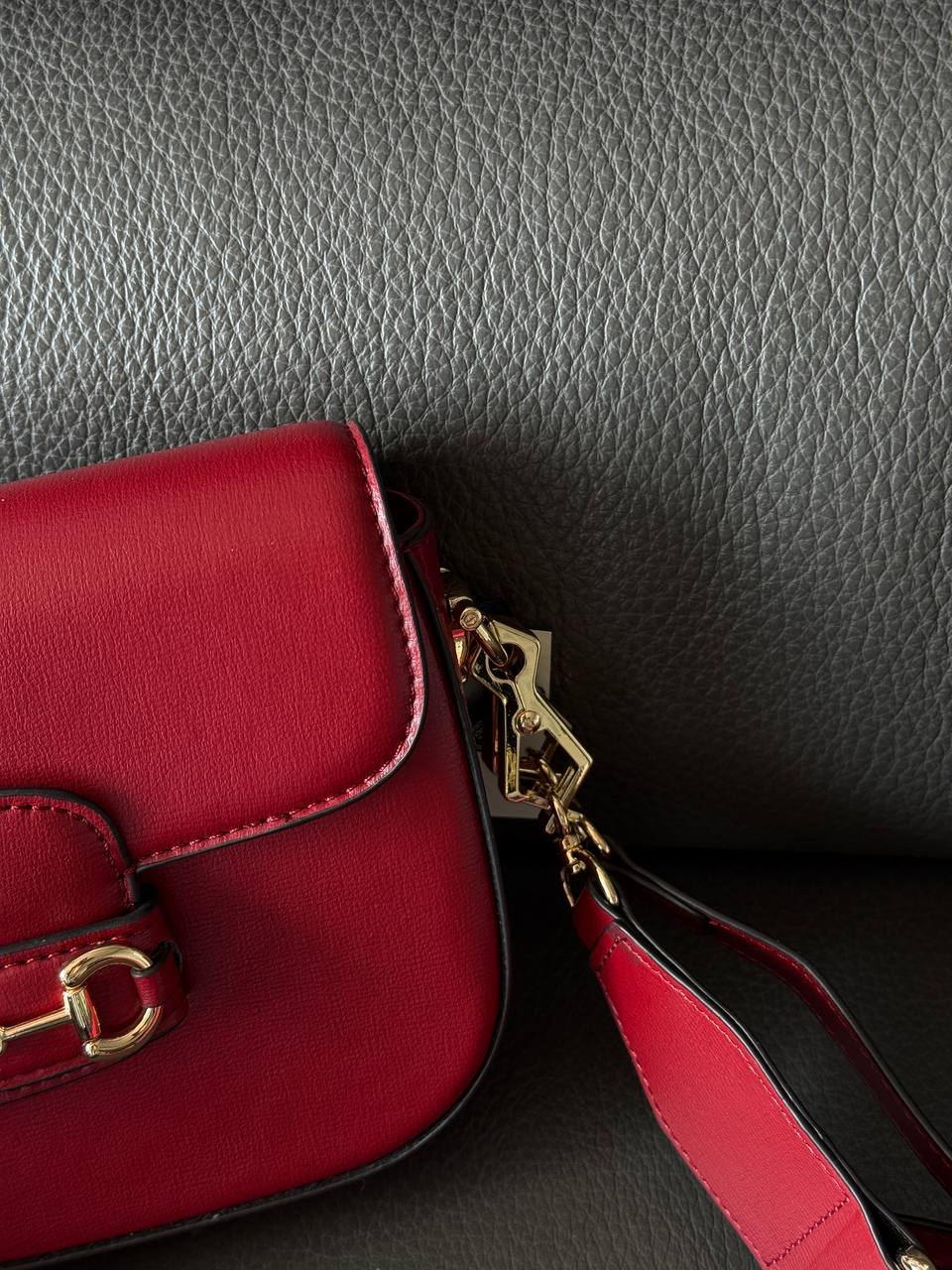 Gucci Horsebit 1955 Mini Bag Red Soft - 8