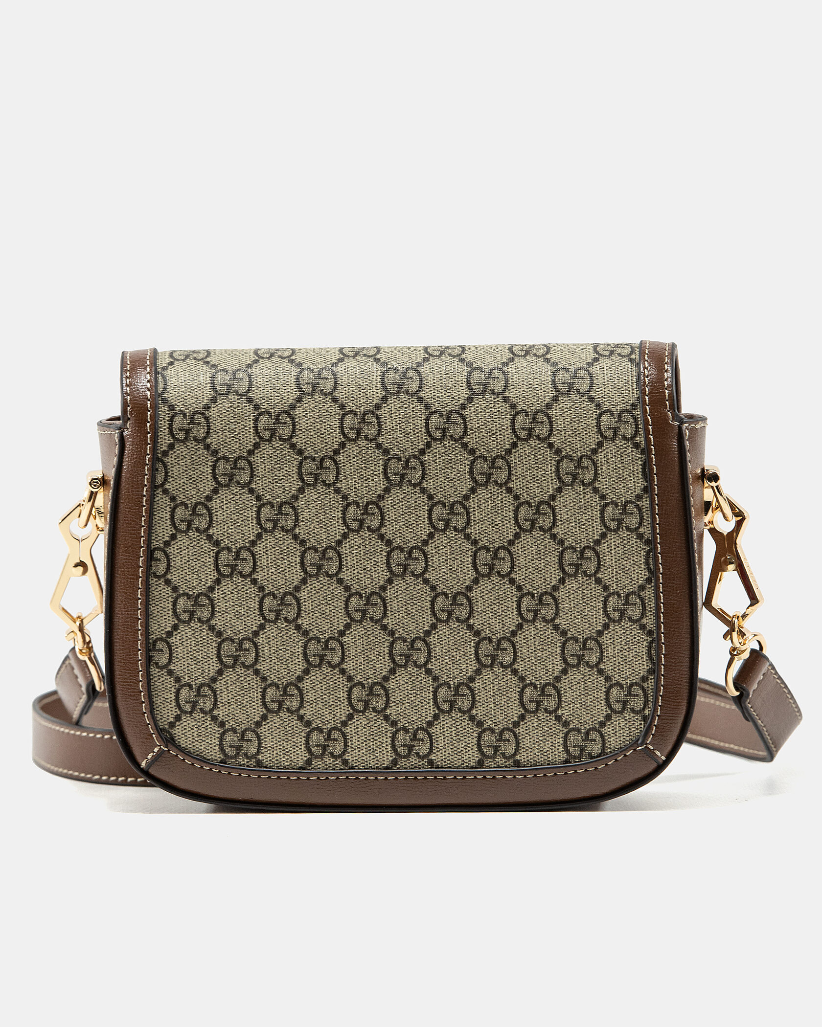 Gucci Horsebit 1955 Shoulder Bag Grey/Brown - 6