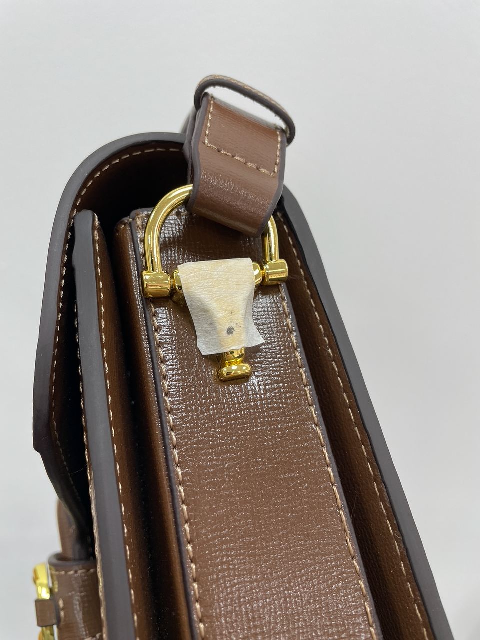 Gucci Horsebit 1955 Shoulder Bag Grey/Brown - 11