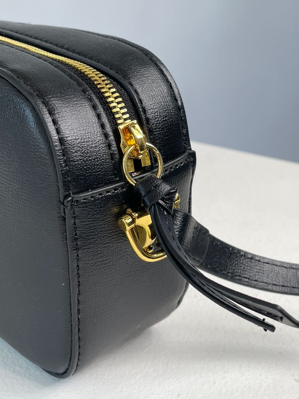 Gucci Horsebit 1955 Small Shoulder Bag Black - 16
