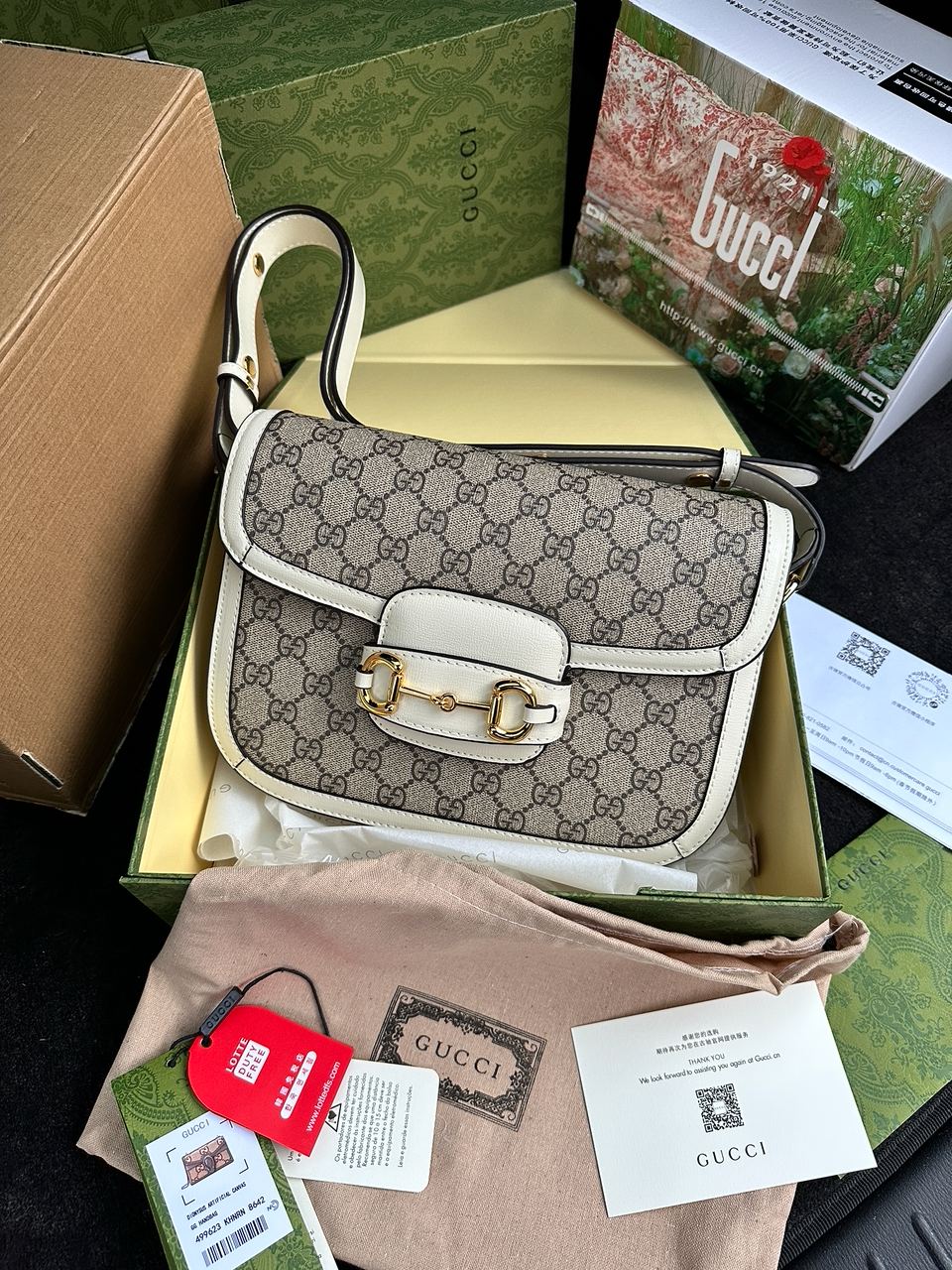 Gucci Horsebit 1955 Small Shoulder Bag - 2