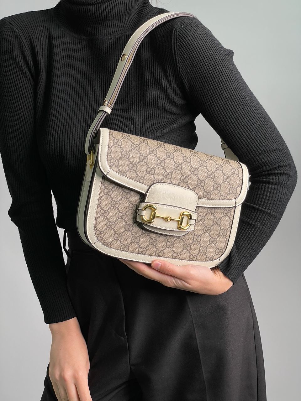 Gucci Horsebit 1955 Small Shoulder Bag - 7