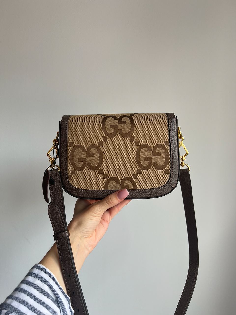 Gucci Horsebit 1955 Textile Mini Bag - 2