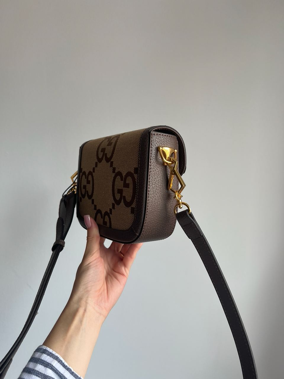Gucci Horsebit 1955 Textile Mini Bag - 3