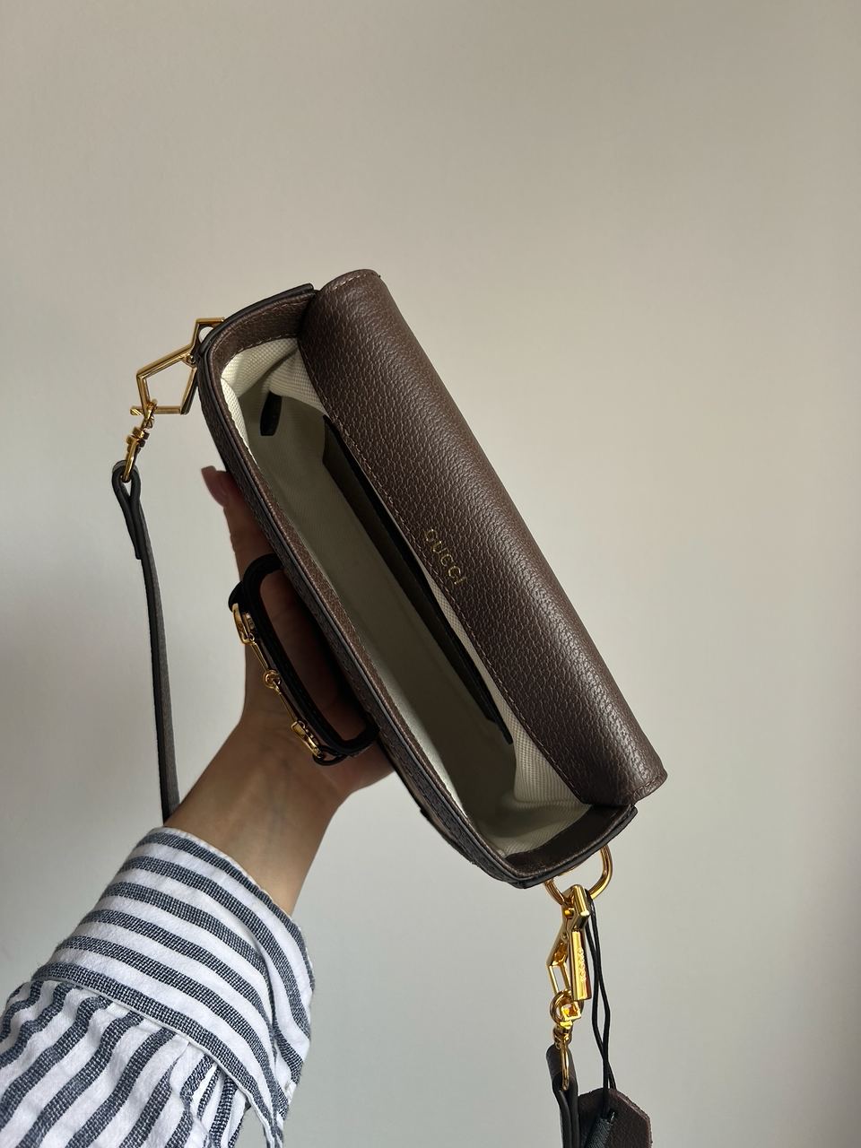 Gucci Horsebit 1955 Textile Mini Bag - 7