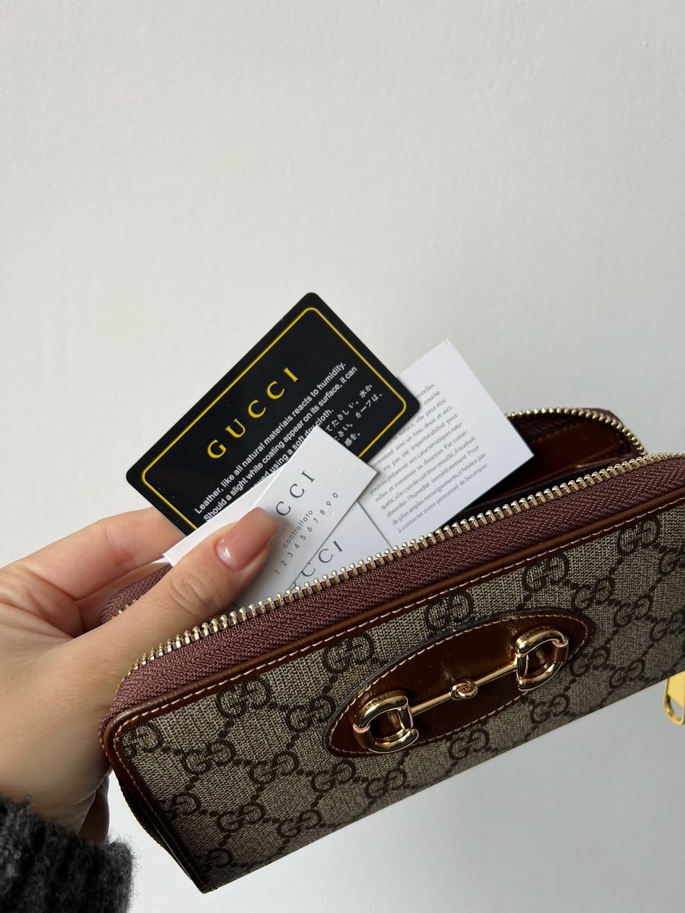 Gucci Horsebit 1955 Zip Around Wallet - 13