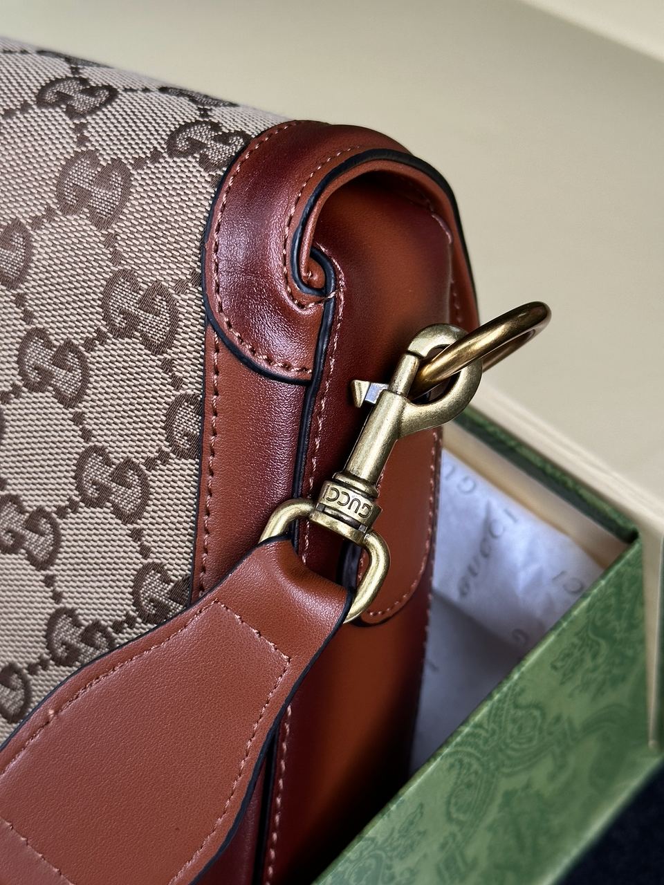 Gucci Lady Web GG Canvas Shoulder Bag - 20