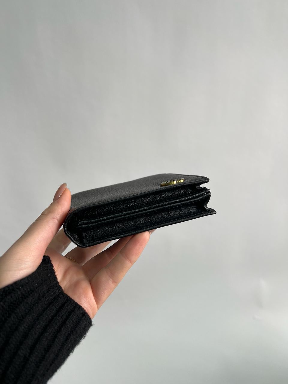 Gucci Leather GG Marmont Coin Wallet Black - 9