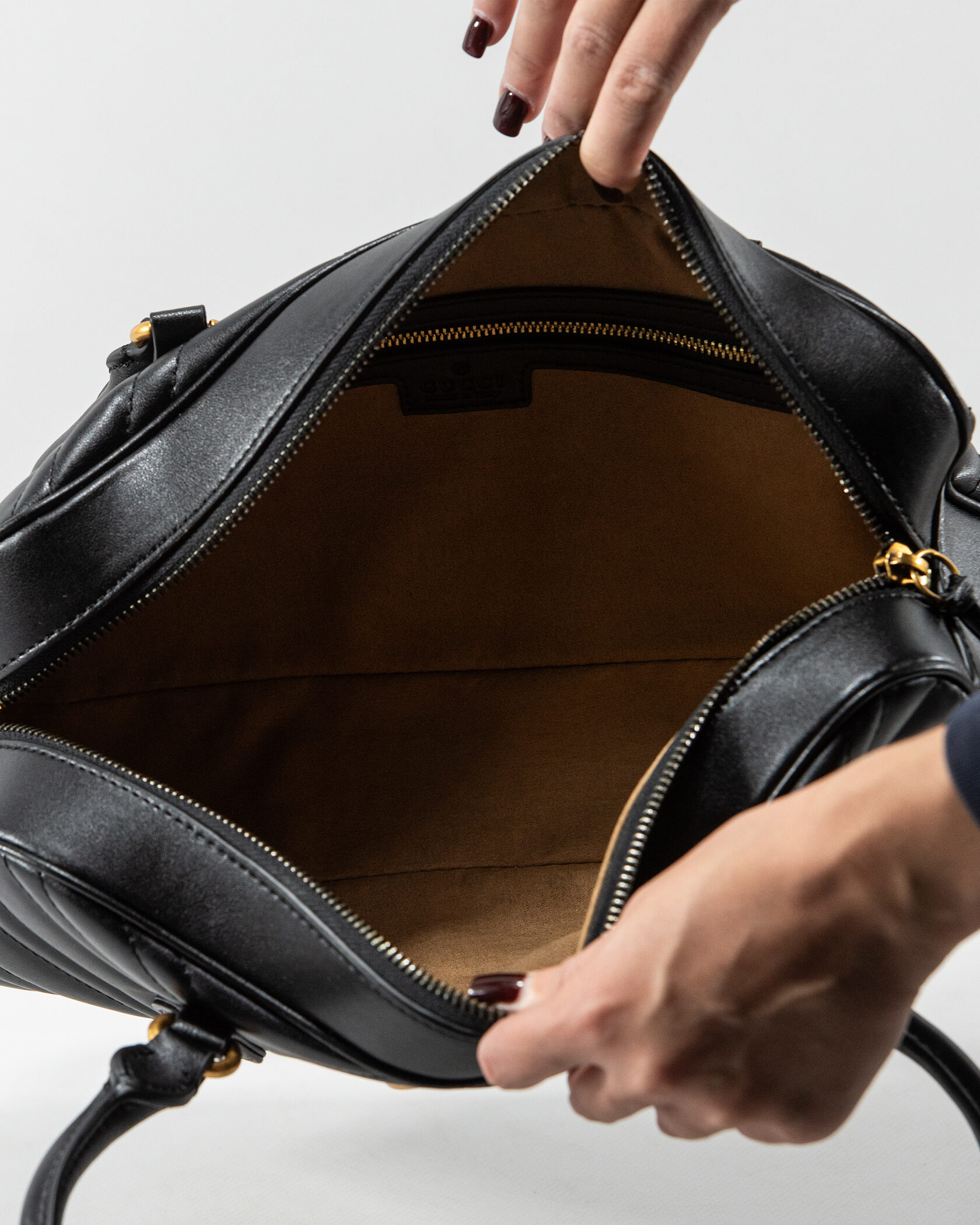 Gucci Marmont medium top handle bag - 9