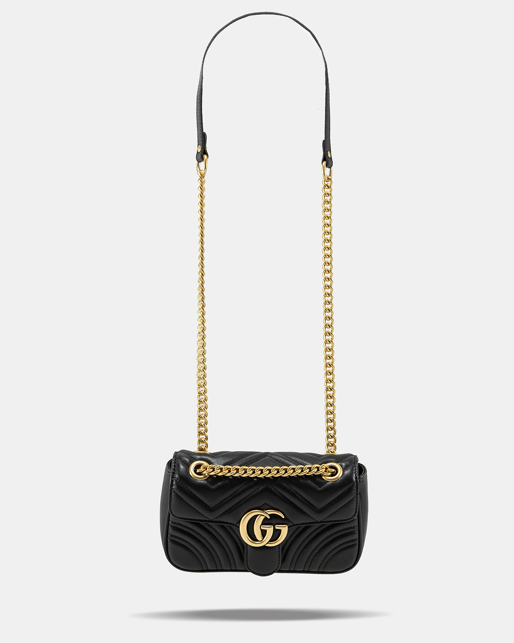 Gucci Marmont Mini Shoulder Bag Black - 3