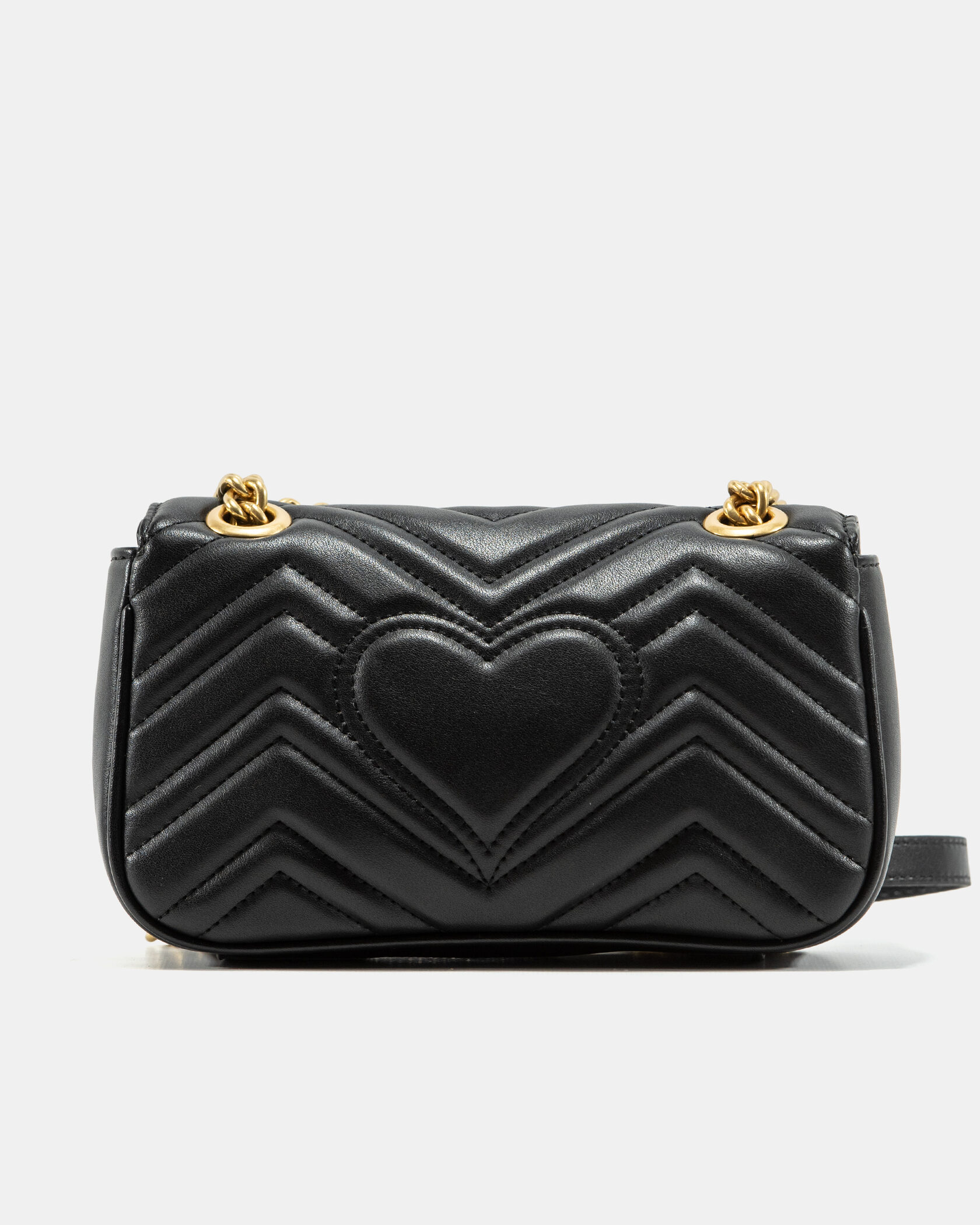 Gucci Marmont Mini Shoulder Bag Black - 9