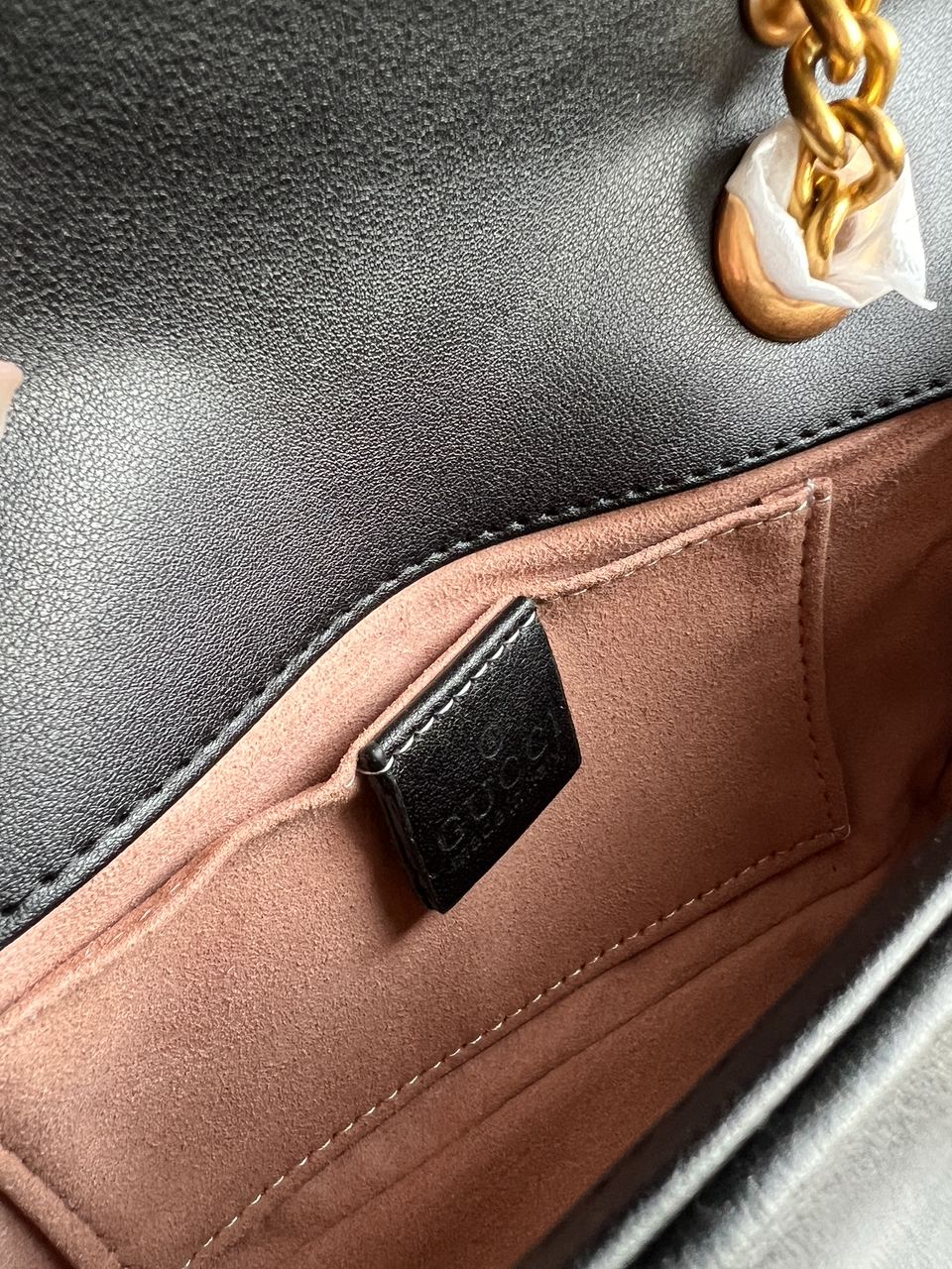 Gucci Marmont Mini Shoulder Bag, Gold Hardware - 19