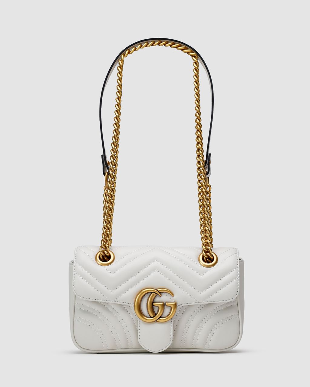 Gucci Marmont Mini Shoulder Bag, Gold Hardware - 3