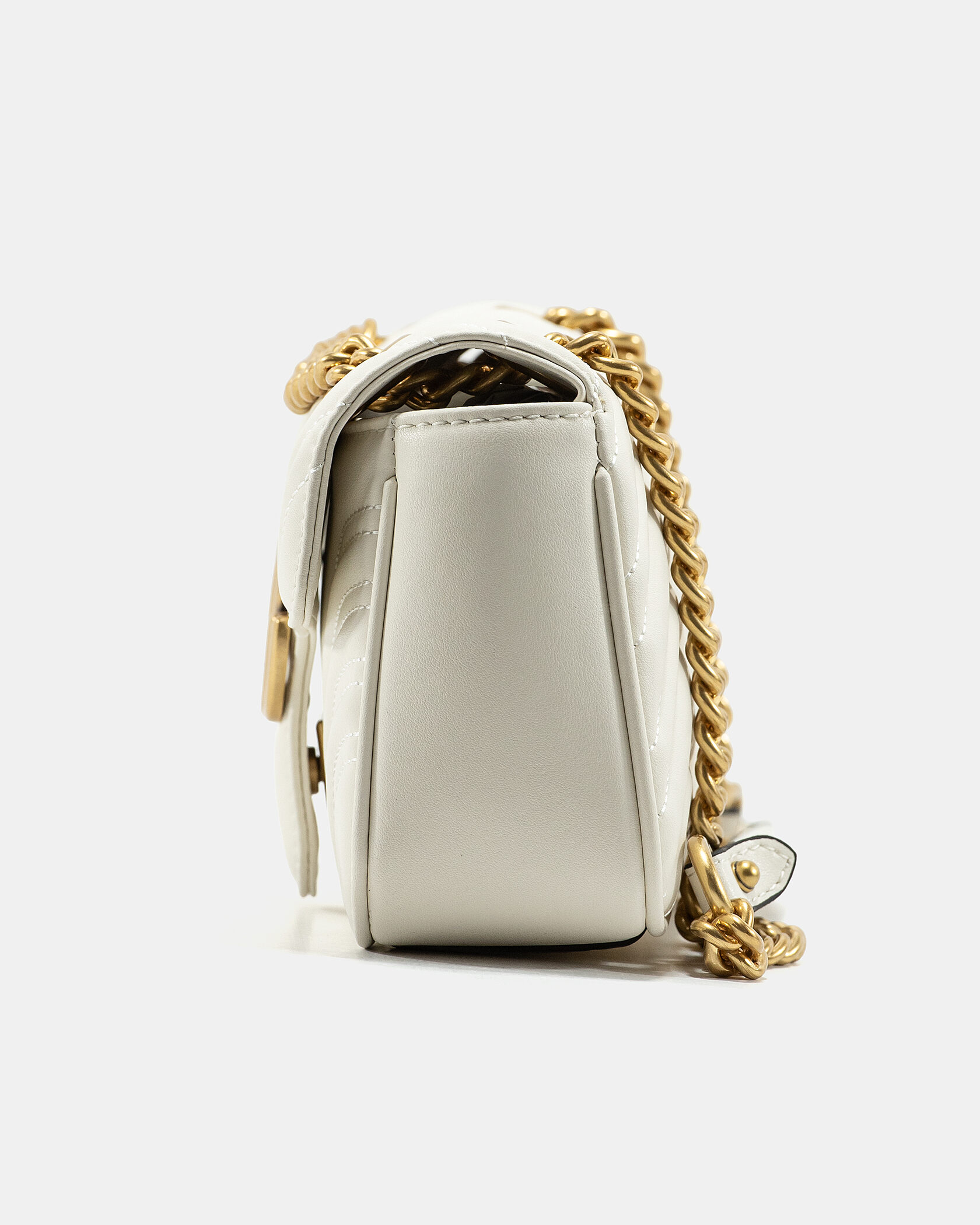 Gucci Marmont Mini Shoulder Bag White - 10