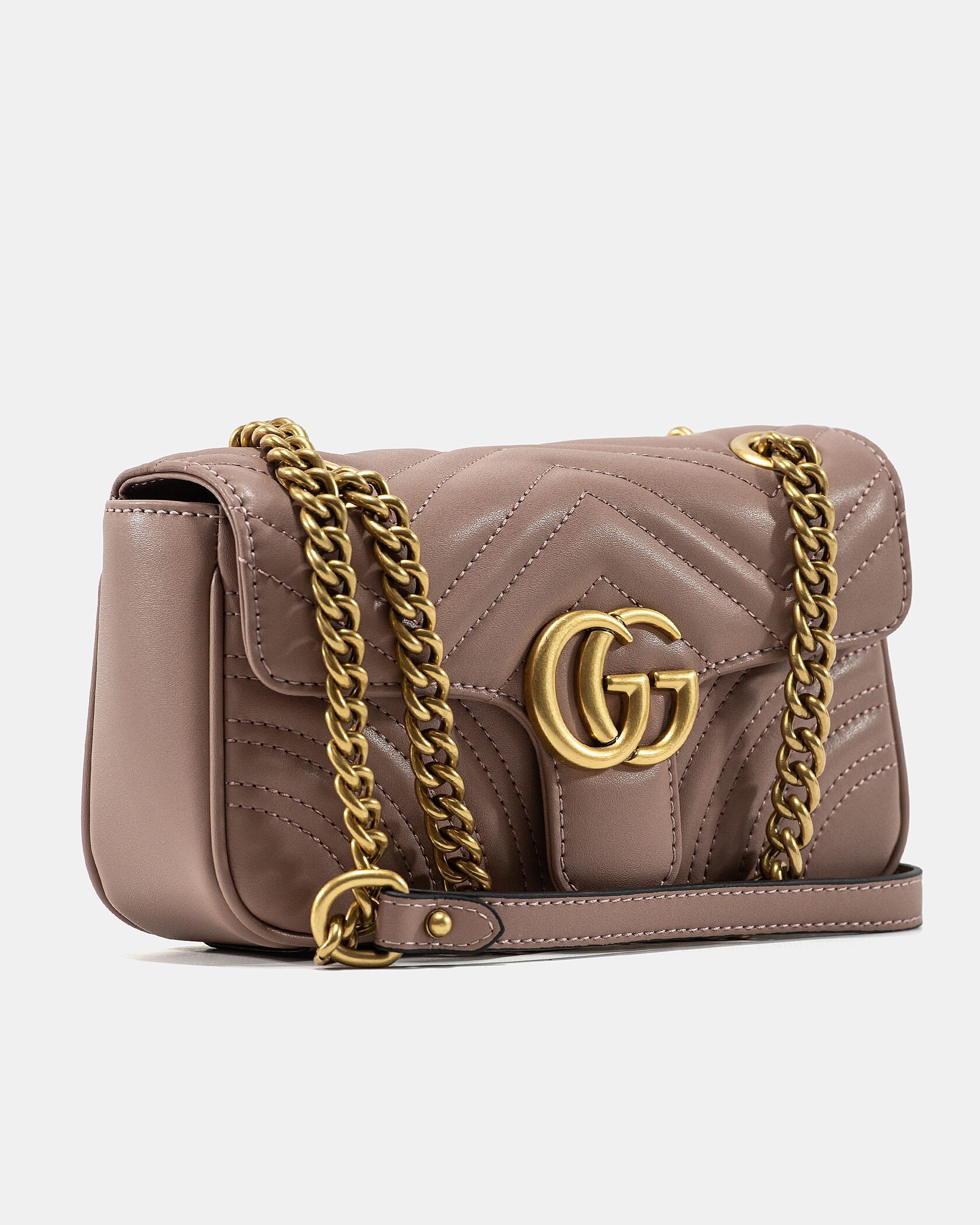 Gucci Marmont Shoulder Bag Powder Pink - 6