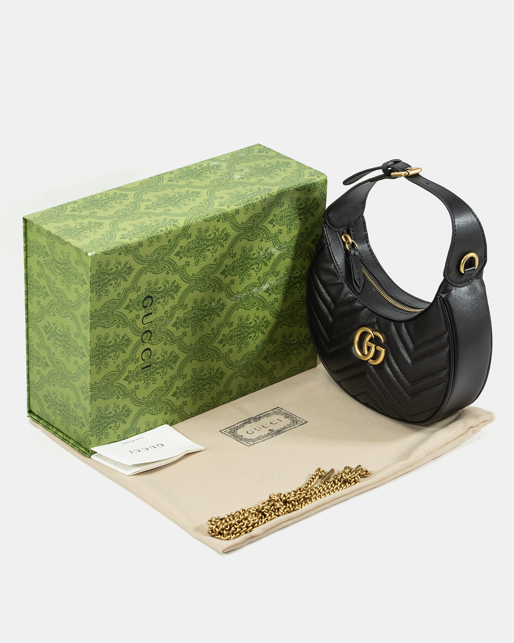 Gucci Marmont small shoulder bag Black/Gold - 2