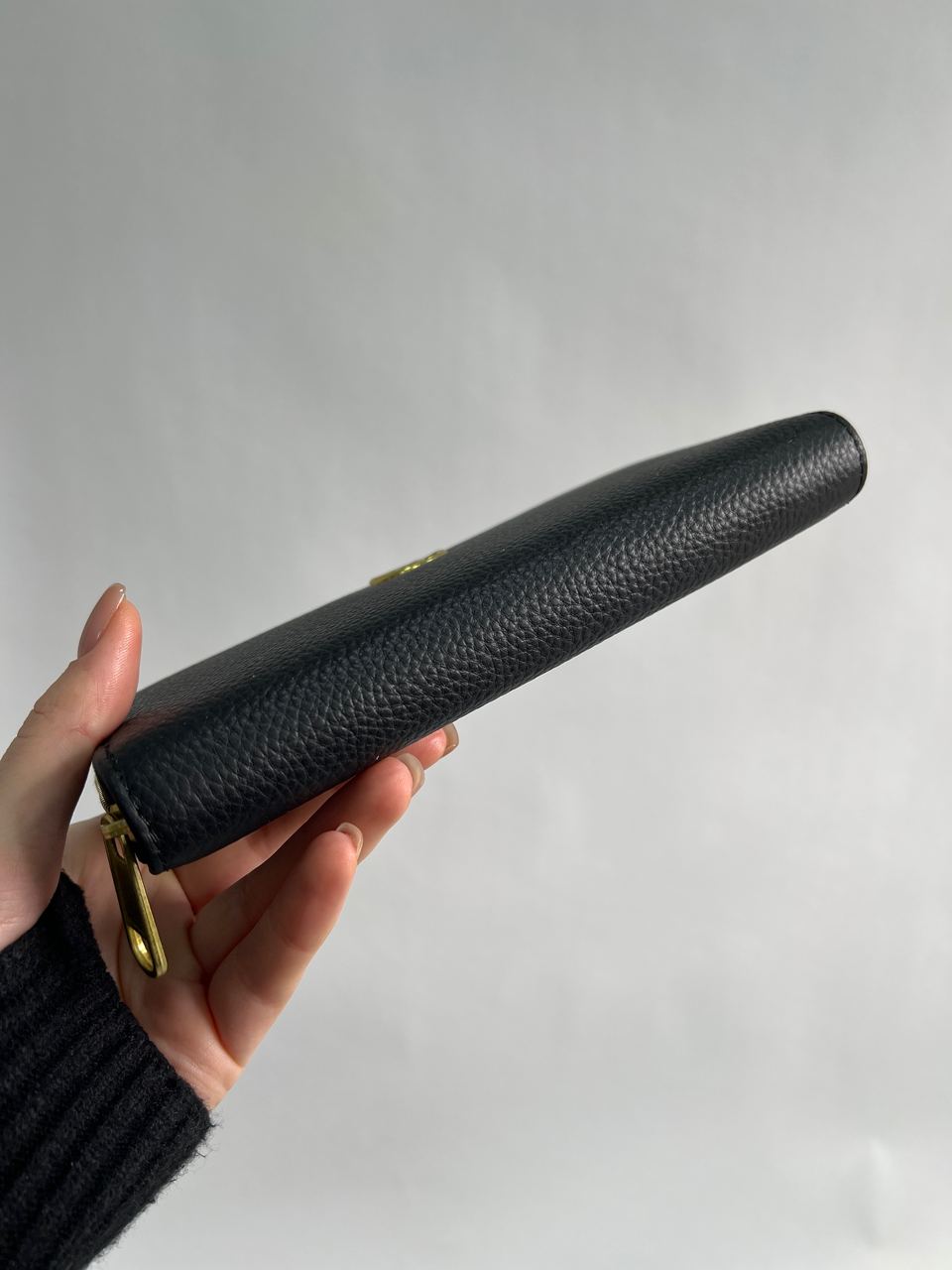 Gucci Marmont Zipper Wallet Black/Gold - 10