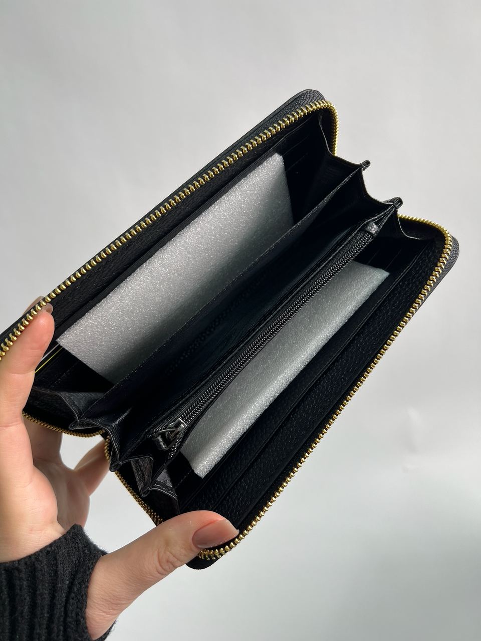 Gucci Marmont Zipper Wallet Black/Gold - 14